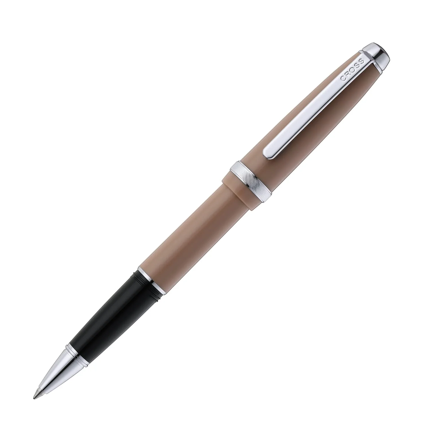 Cross Lume Ballpoint Pen in Mocha with Polished Chrome Appointments