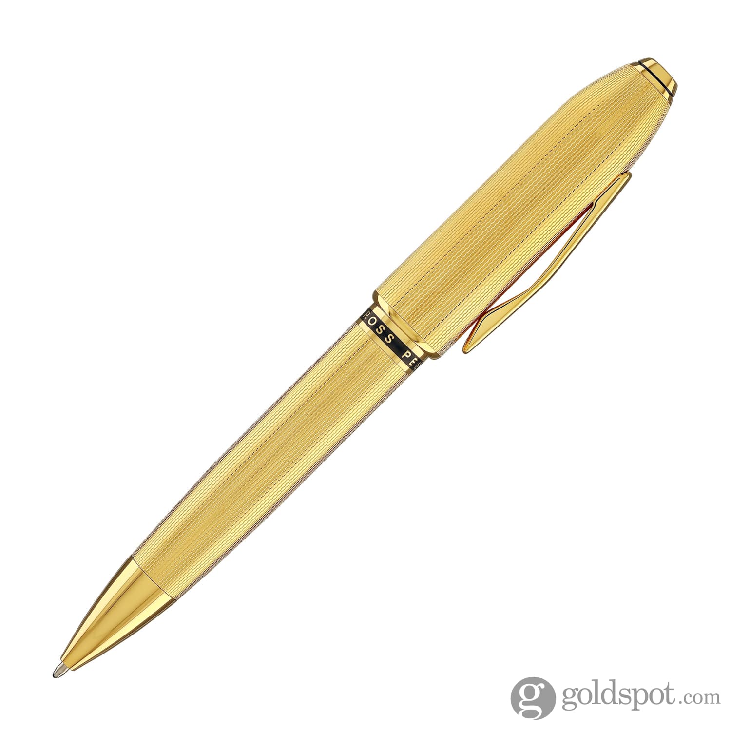 Cross Peerless Ballpoint Pen in 23KT Heavy Gold Plated - Image 4