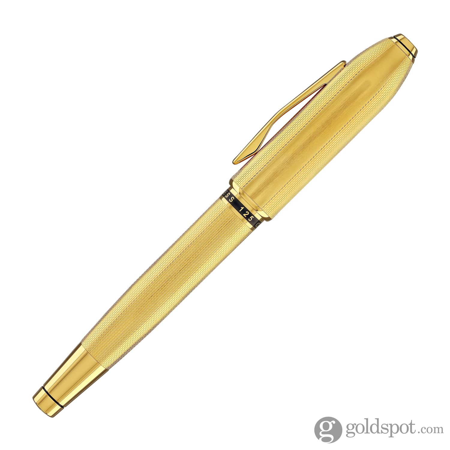 Cross Peerless Rollerball Pen in 23KT Heavy Gold Plated - Image 5