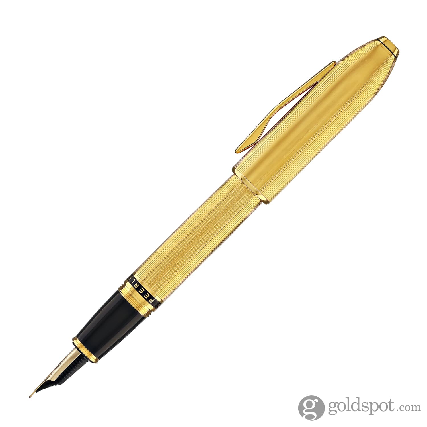 Cross Peerless Fountain Pen in 23KT Heavy Gold Plated - Image 4