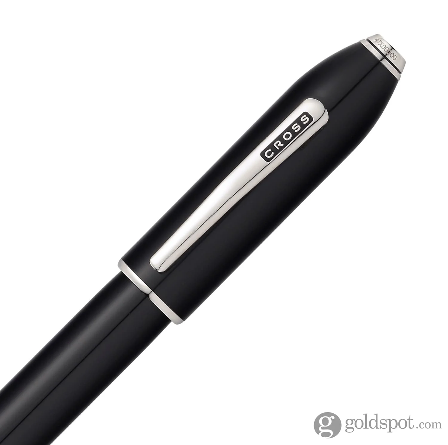 Cross Peerless Fountain Pen in Obsidian Black Lacquer - 18K Gold - Image 3