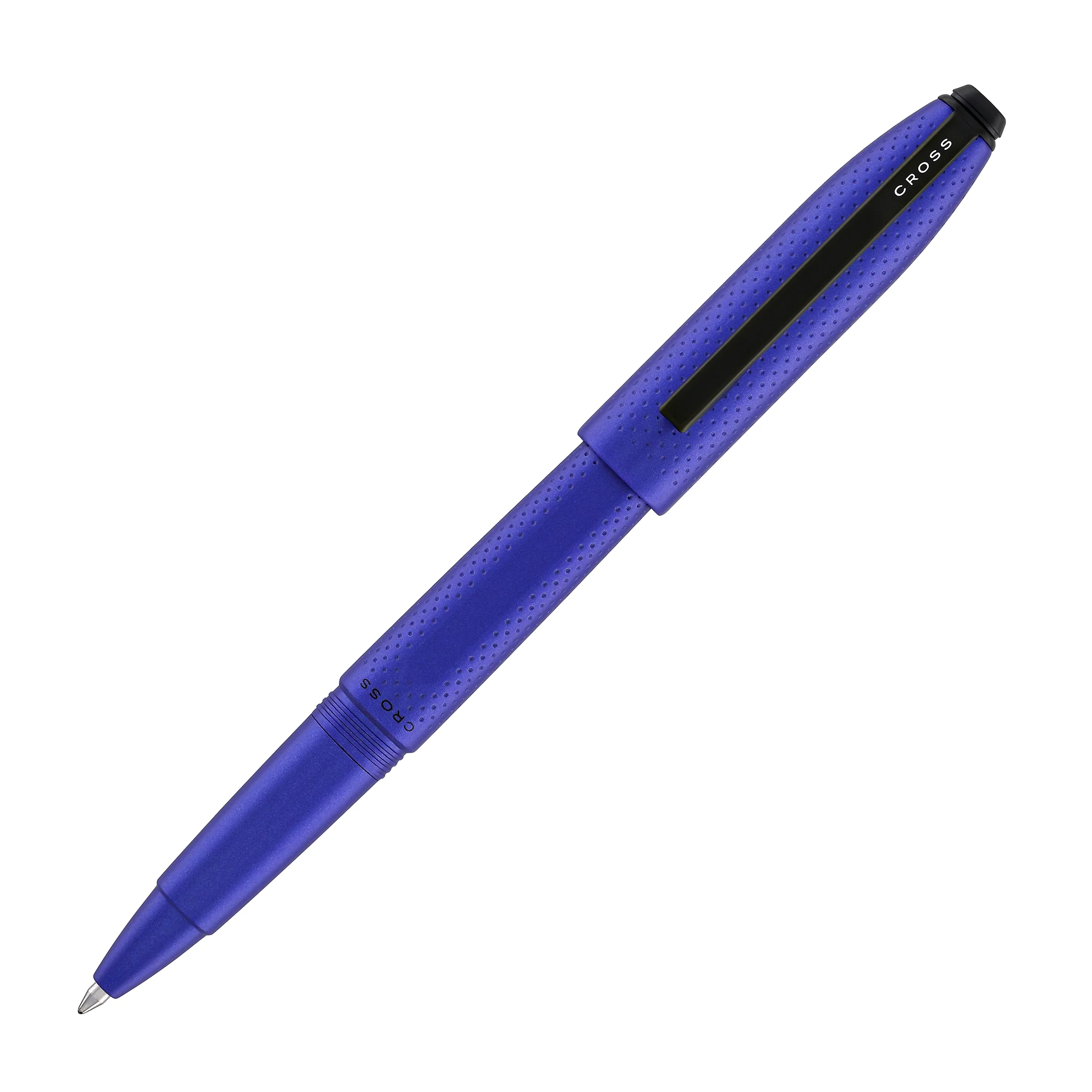 Cross Prism Ballpoint Pen in Deep Sea Blue Resin - Image 3