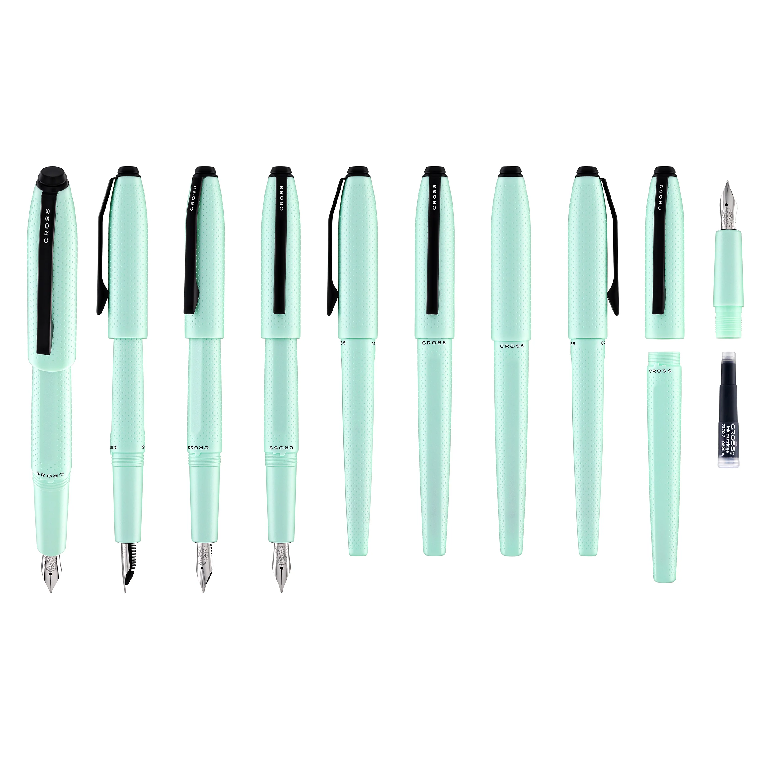 Cross Prism Fountain Pen in Seafoam Resin - Image 9