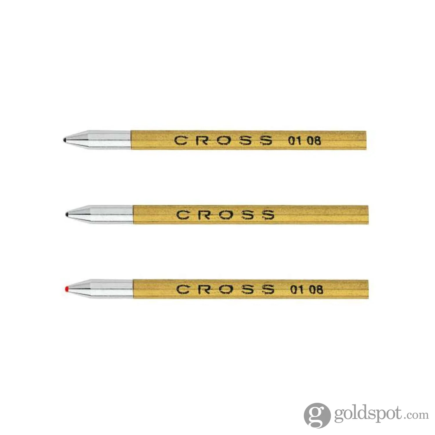 Cross Metrix Ballpoint Pen Refill in Red - Medium Point - Image 2