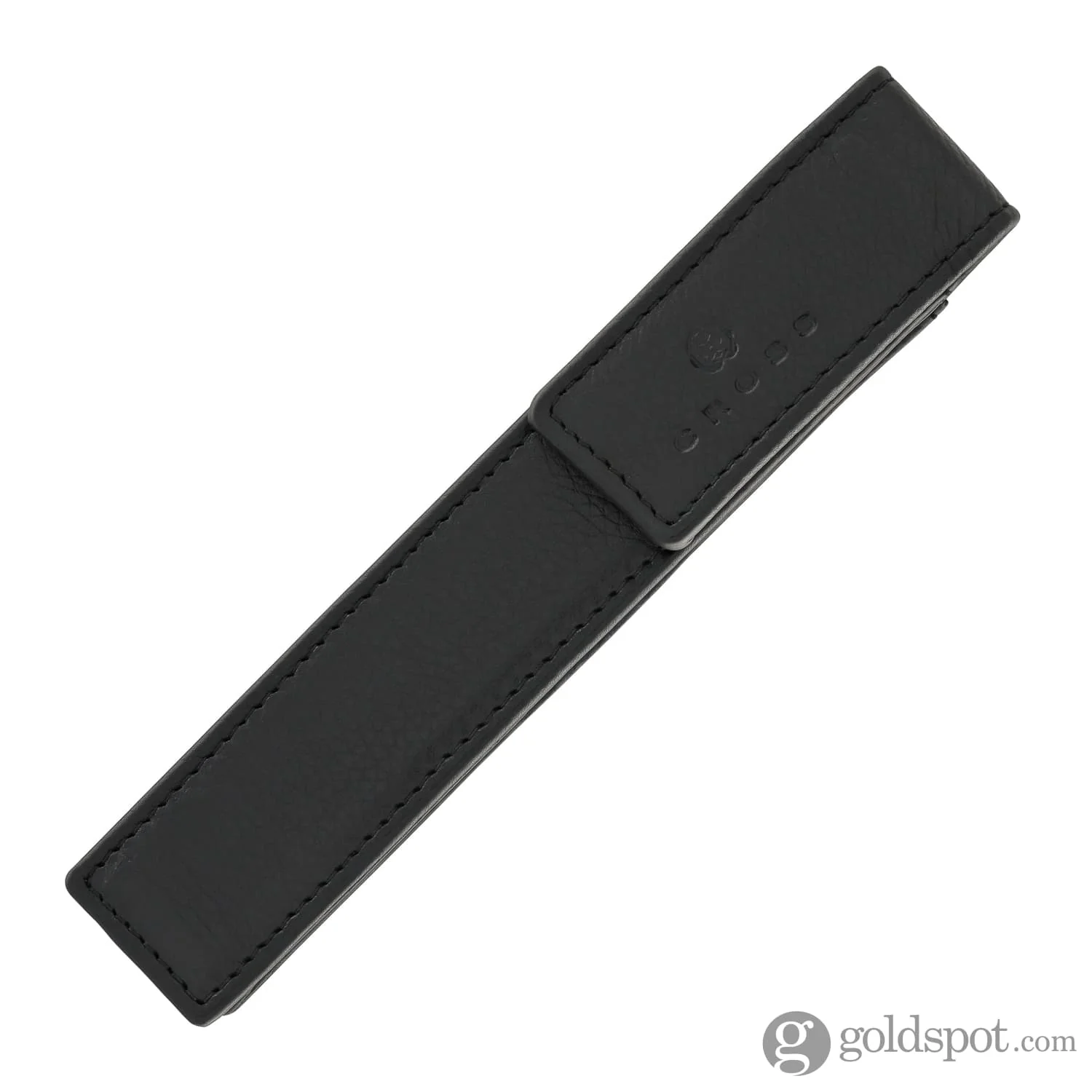 Cross Single Pen Pouch Classic Black with Snap Closure - Image 2