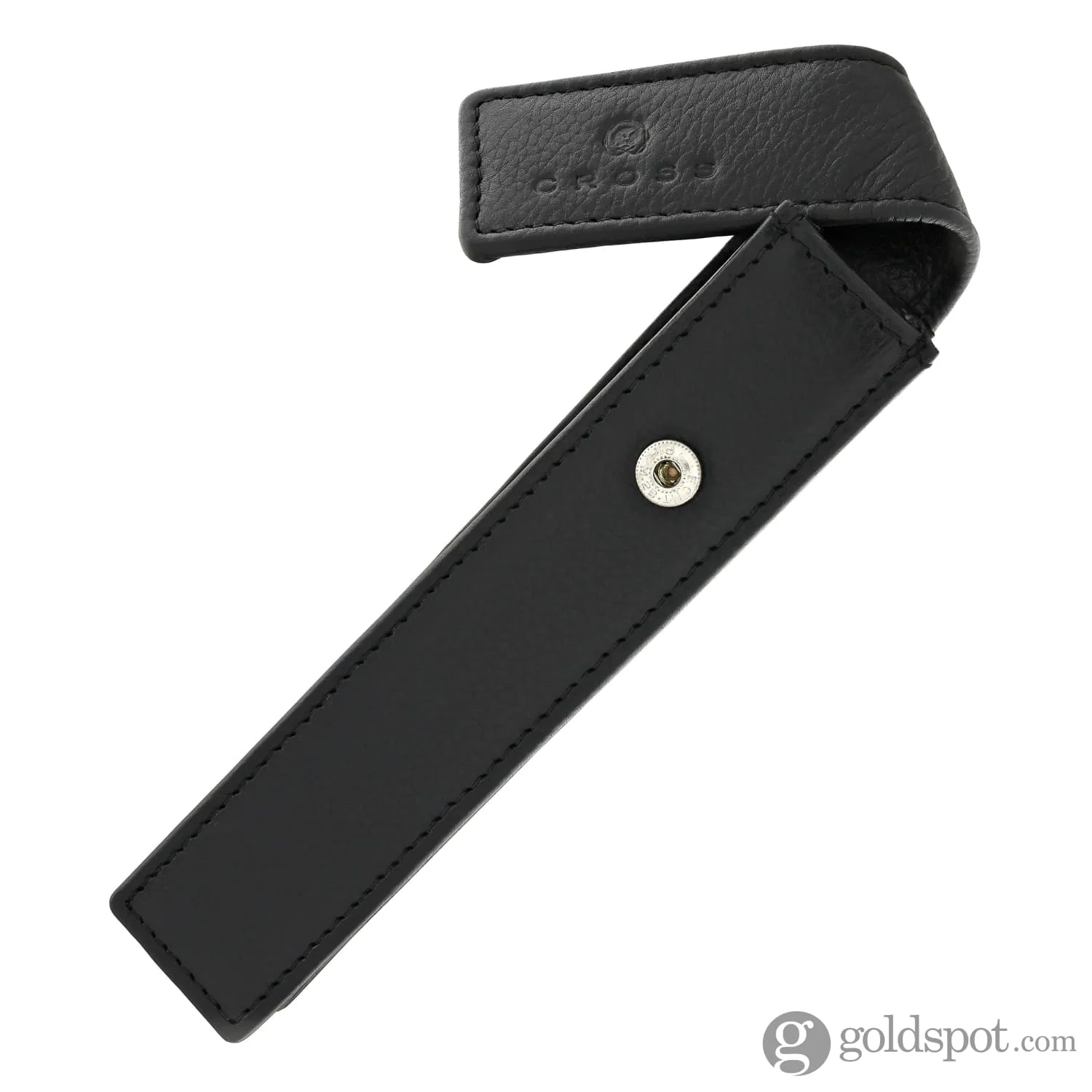 Cross Single Pen Pouch Classic Black with Snap Closure - Image 4