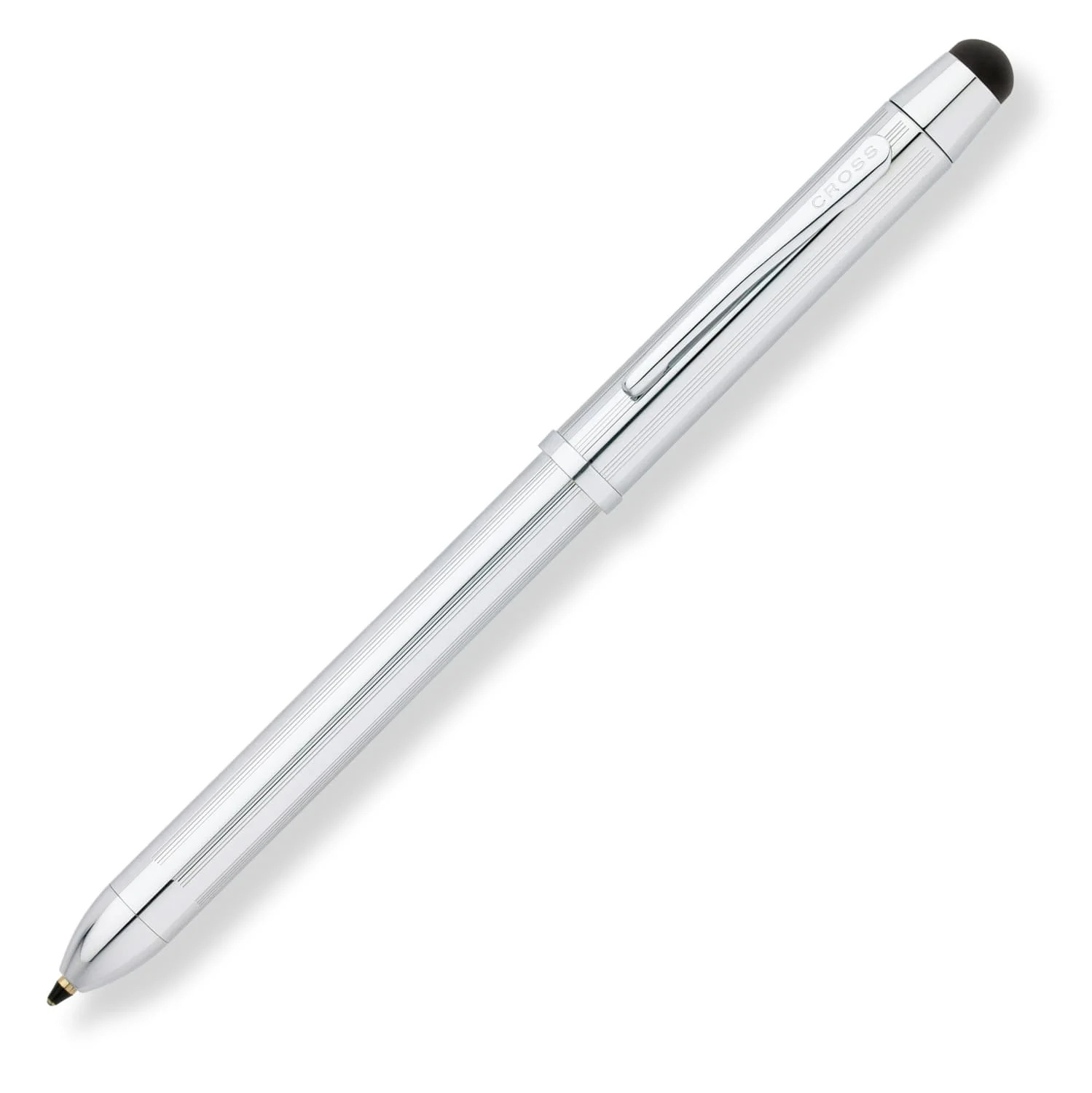 Cross Tech 3+ Multi Functional Pen in Lustrous Chrome with Chrome Trim