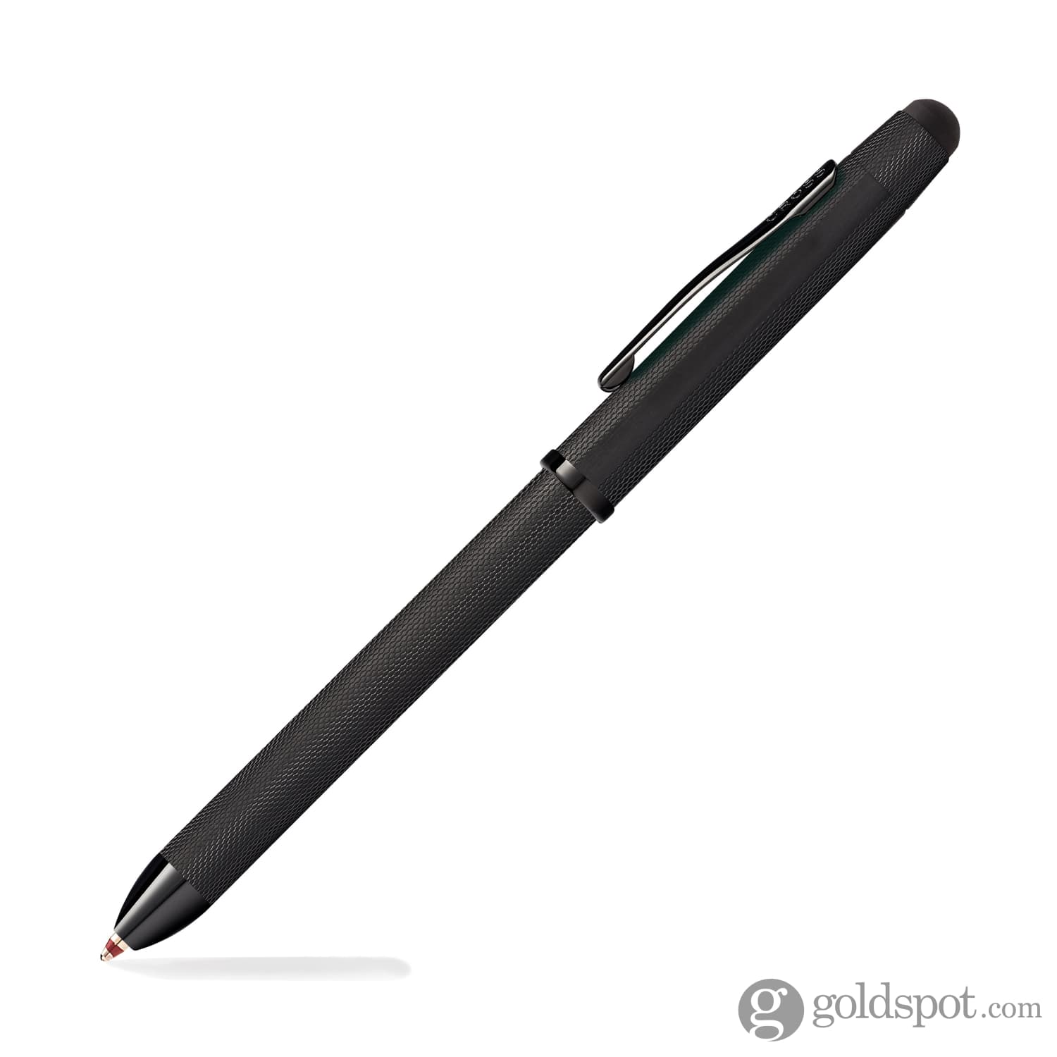 Cross Tech 3+ Multi Functional Pen in Brushed Black with PVD Trim - Image 2