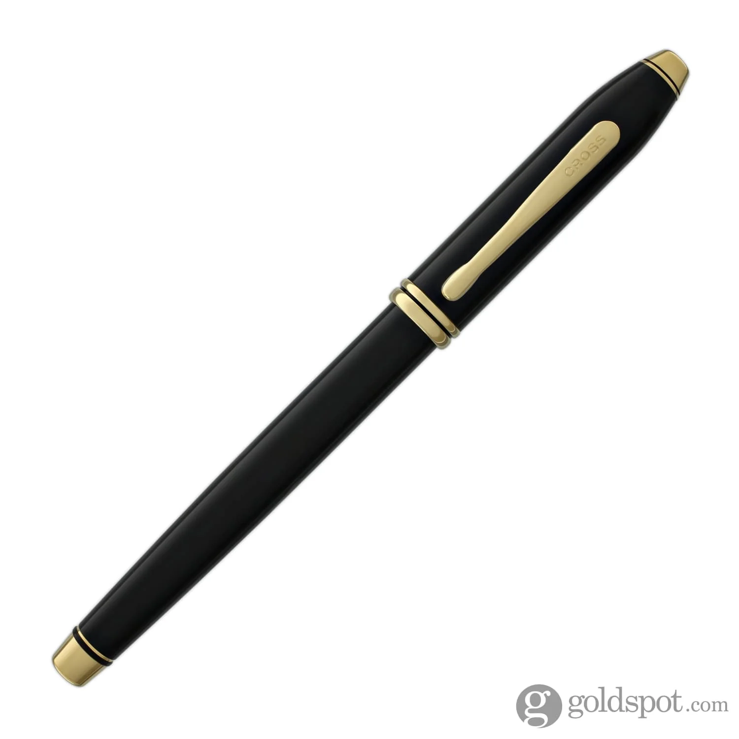 Cross Townsend Fountain Pen in Black Lacquer - 18kt Gold - Image 4