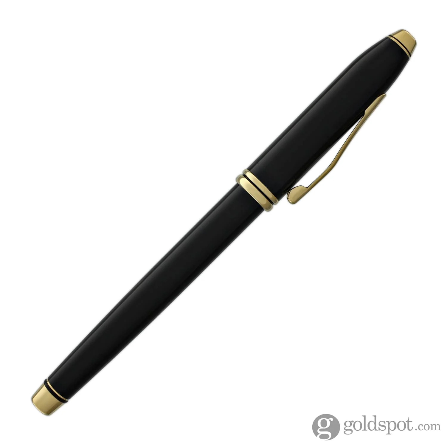 Cross Townsend Fountain Pen in Black Lacquer - 18kt Gold - Image 6