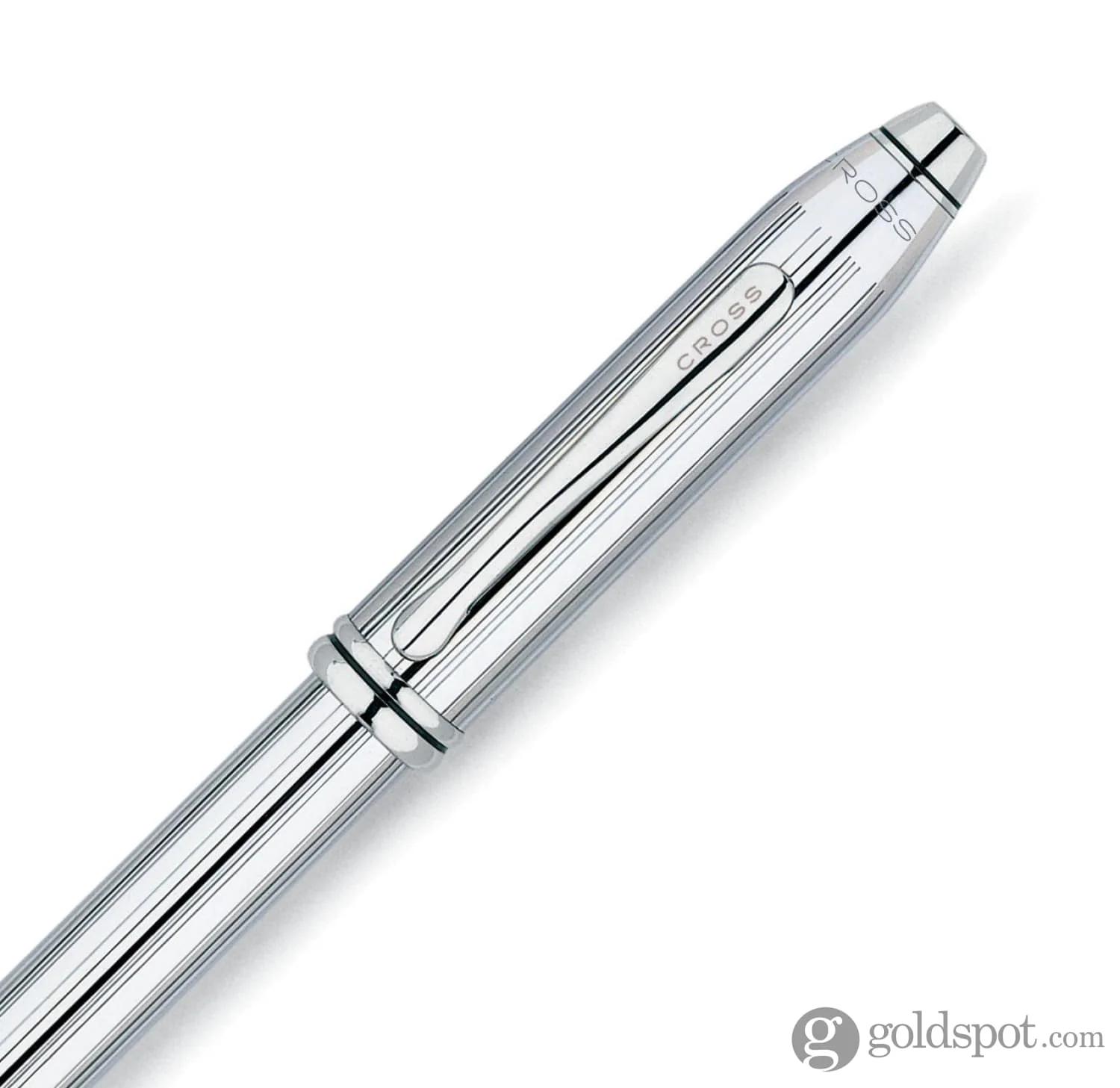 Cross Townsend Fountain Pen in Lustrous Chrome - Image 3