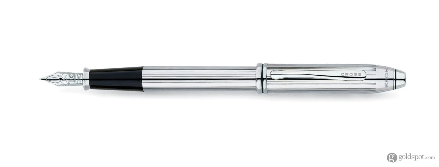 Cross Townsend Fountain Pen in Lustrous Chrome - Image 4