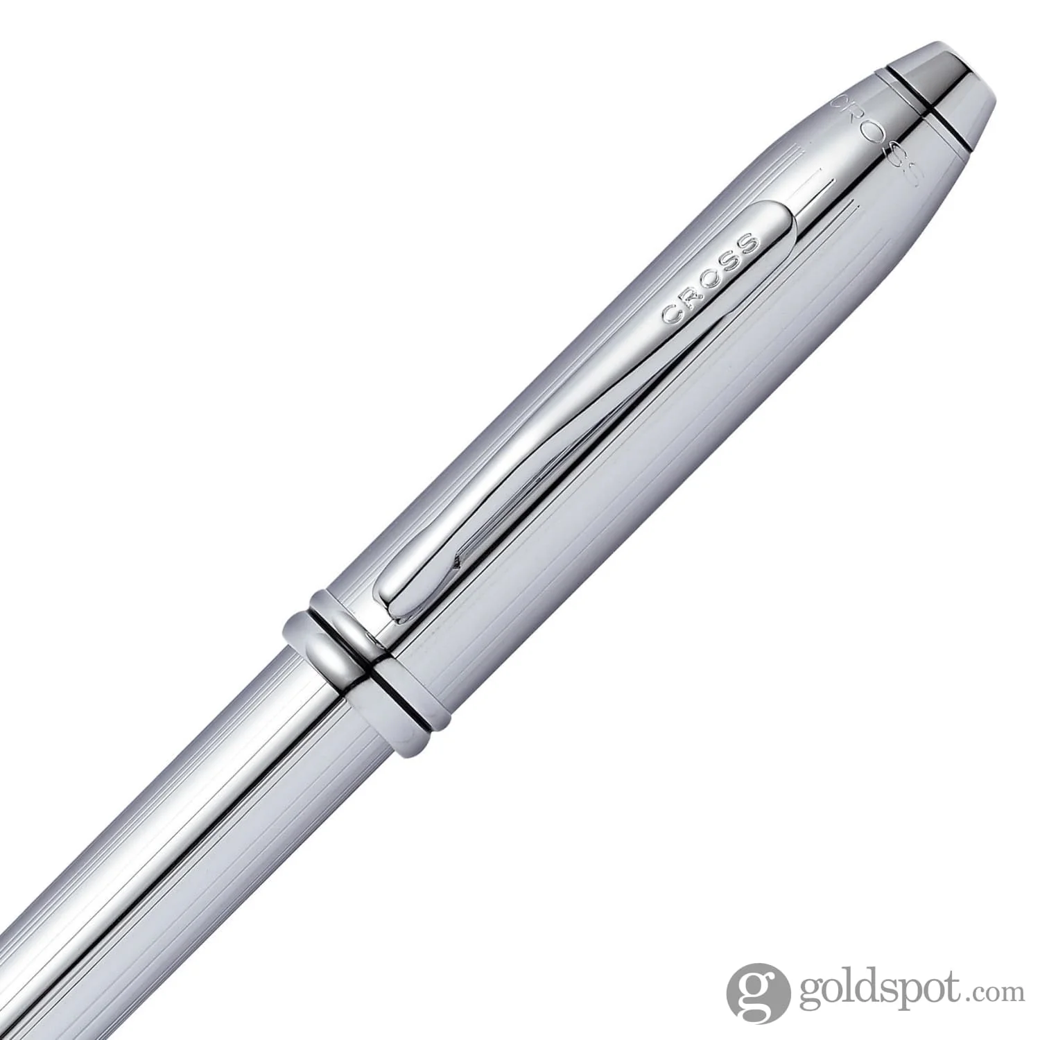 Cross Townsend Ballpoint Pen in Lustrous Chrome - Image 3