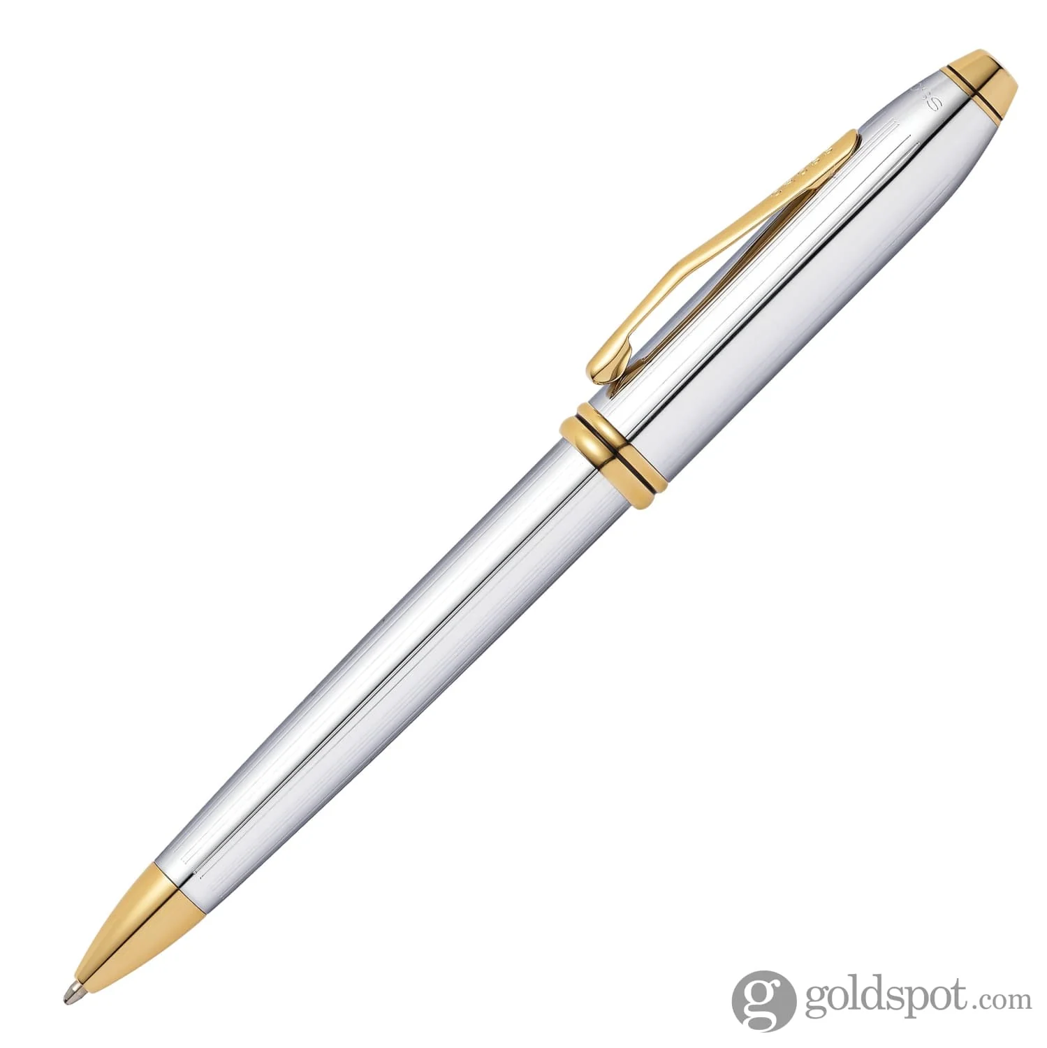 Cross Townsend Ballpoint Pen in Medalist Polished Chrome GT - Image 4