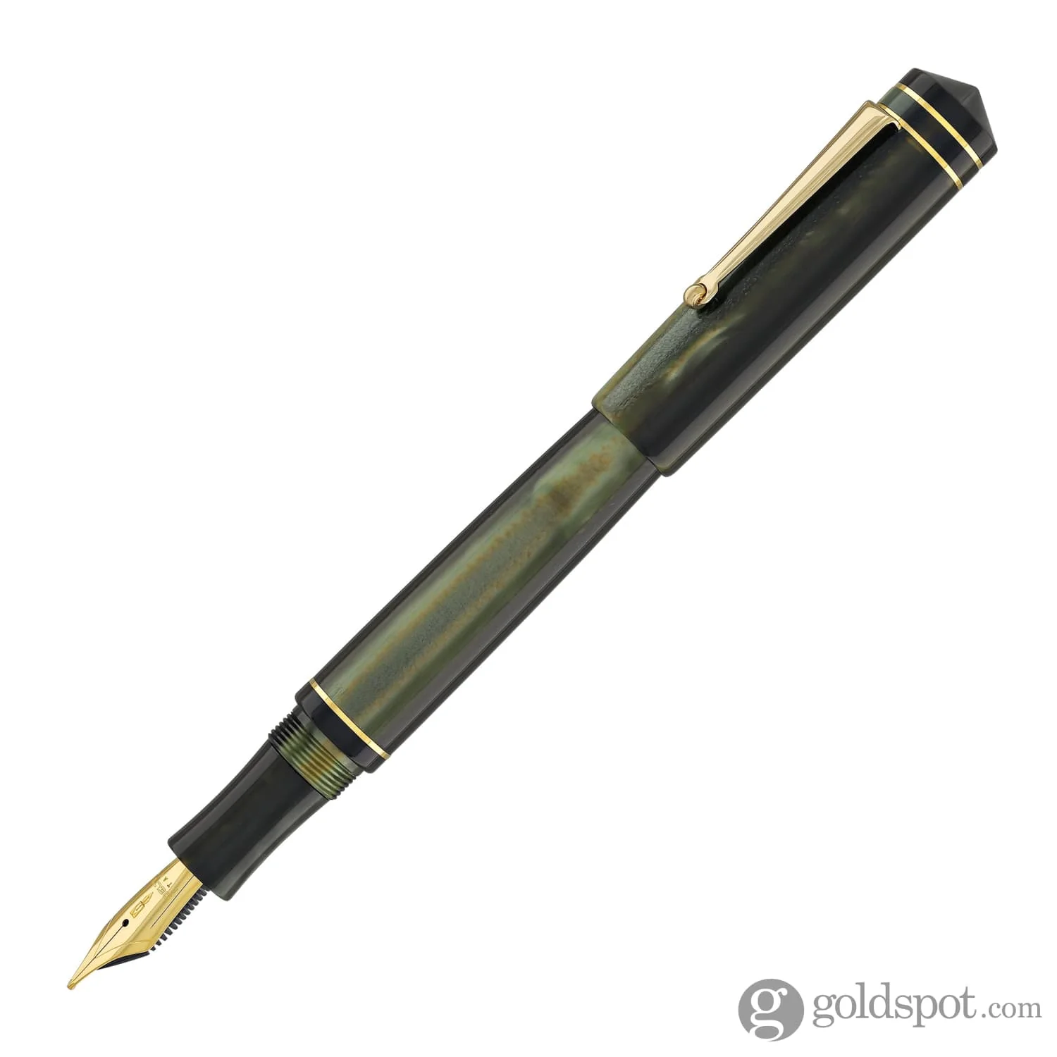 Delta Write Balance Fountain Pen in Green - Image 2