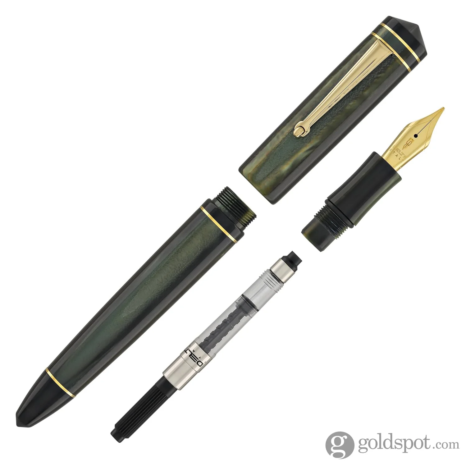 Delta Write Balance Fountain Pen in Green - Image 7