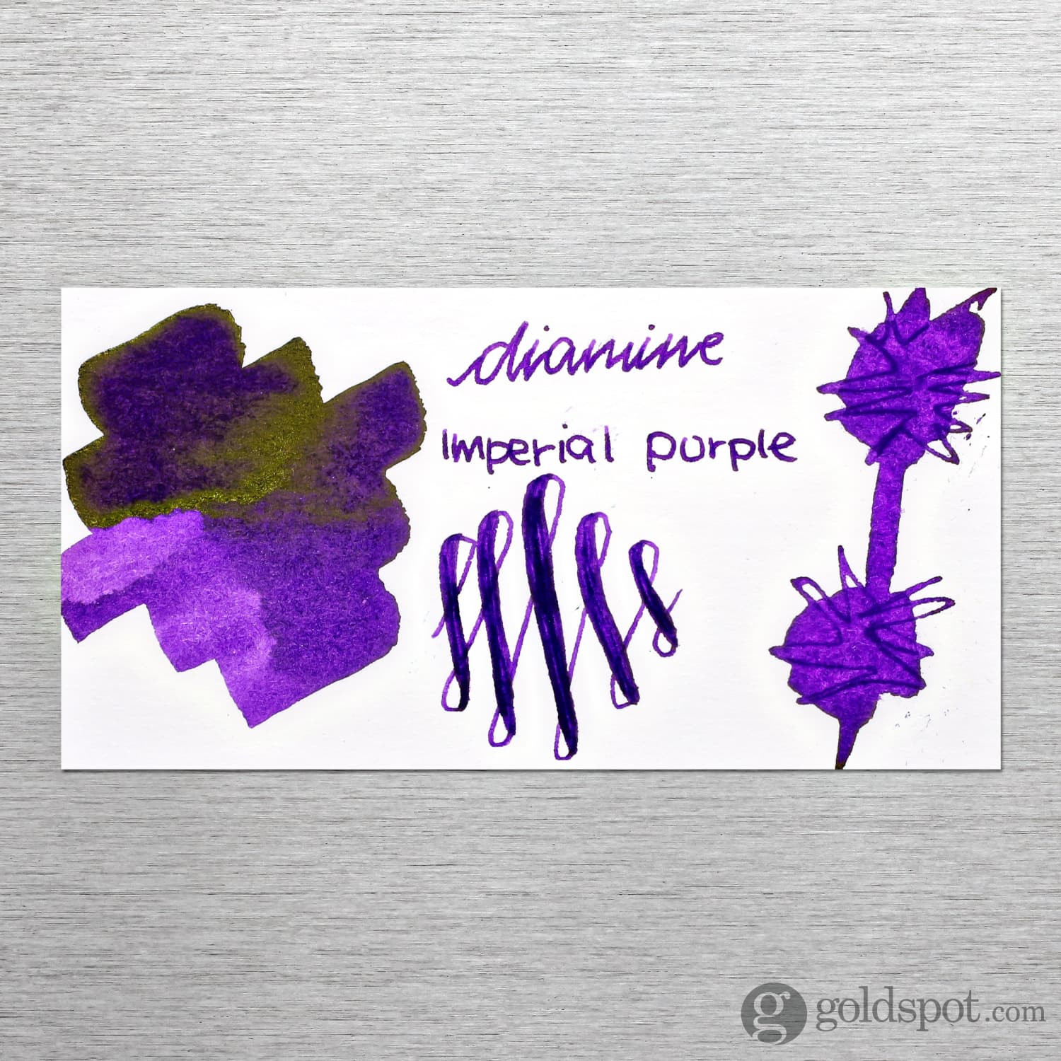Diamine Bottled Ink and Cartridges in Imperial Purple - Image 2