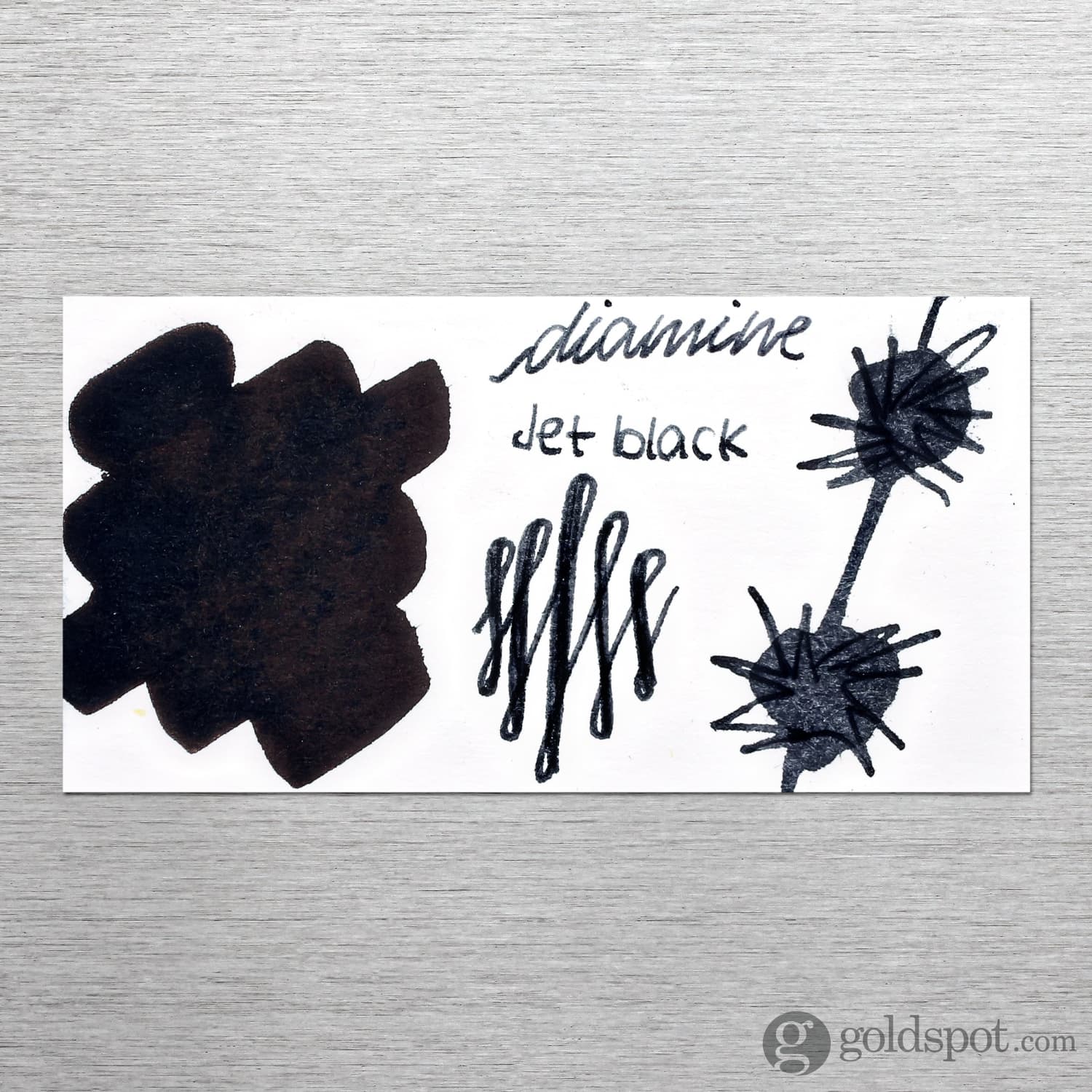 Diamine Bottled Ink and Cartridges in Jet Black - Image 2