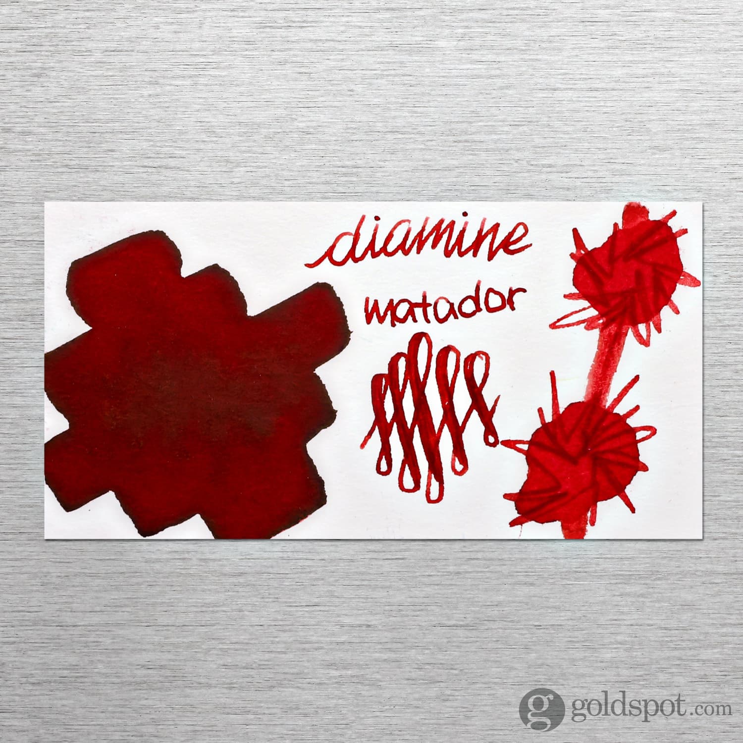 Diamine Bottled Ink and Cartridges in Matador Orange - Image 2