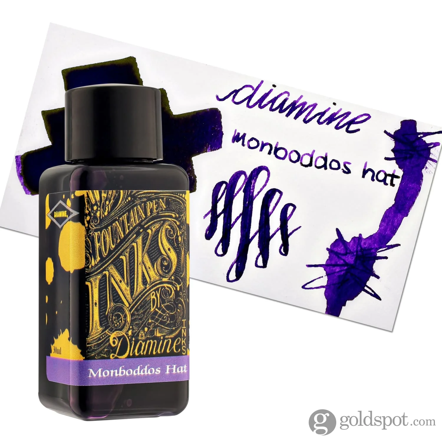Diamine Bottled Ink in Monboddo's Hat - Image 5