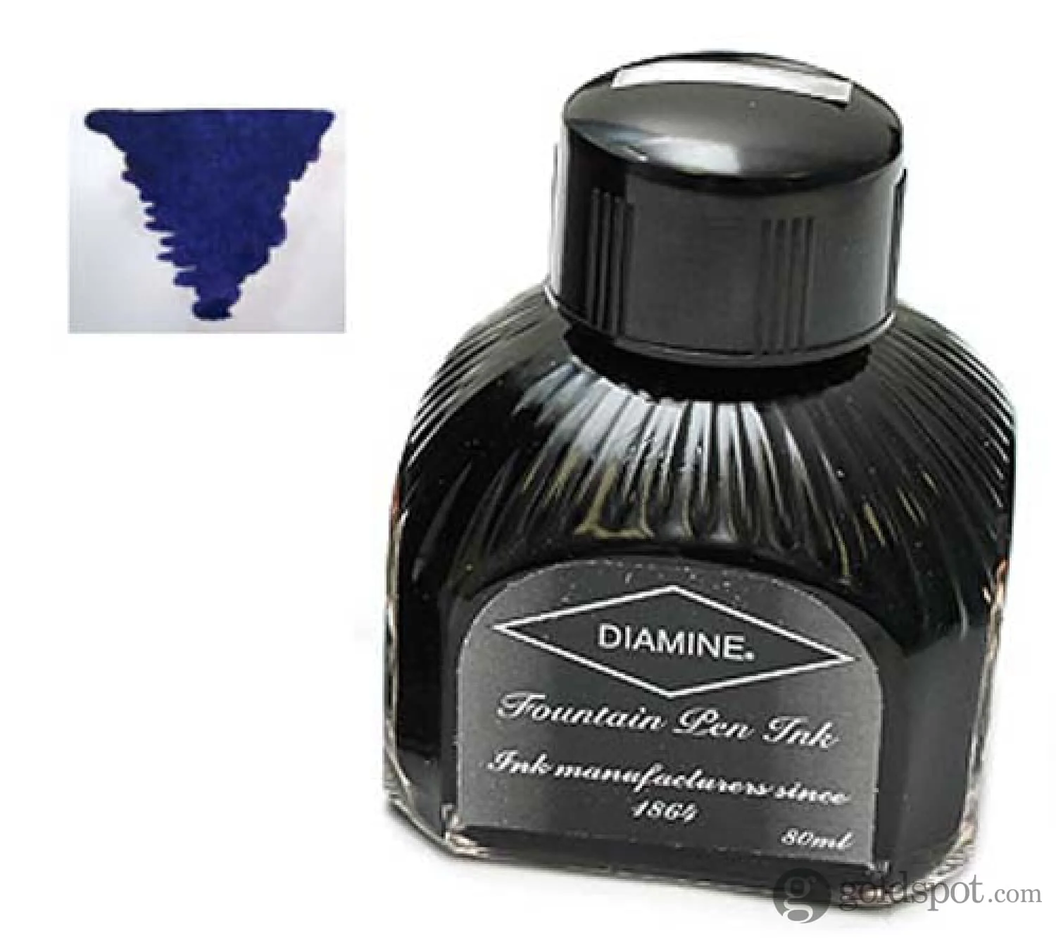 Diamine Classic Bottled Ink and Cartridges in Bilberry Purple - Image 4