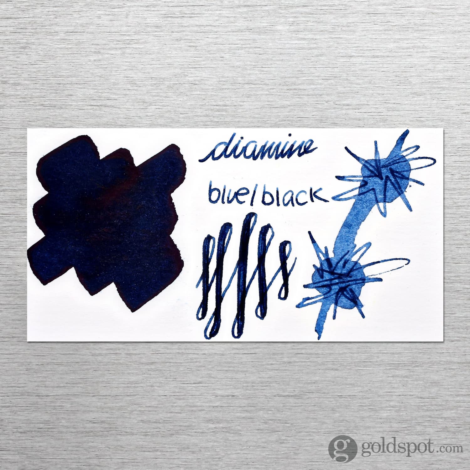 Diamine Classic Bottled Ink and Cartridges in Blue / Black - Image 2