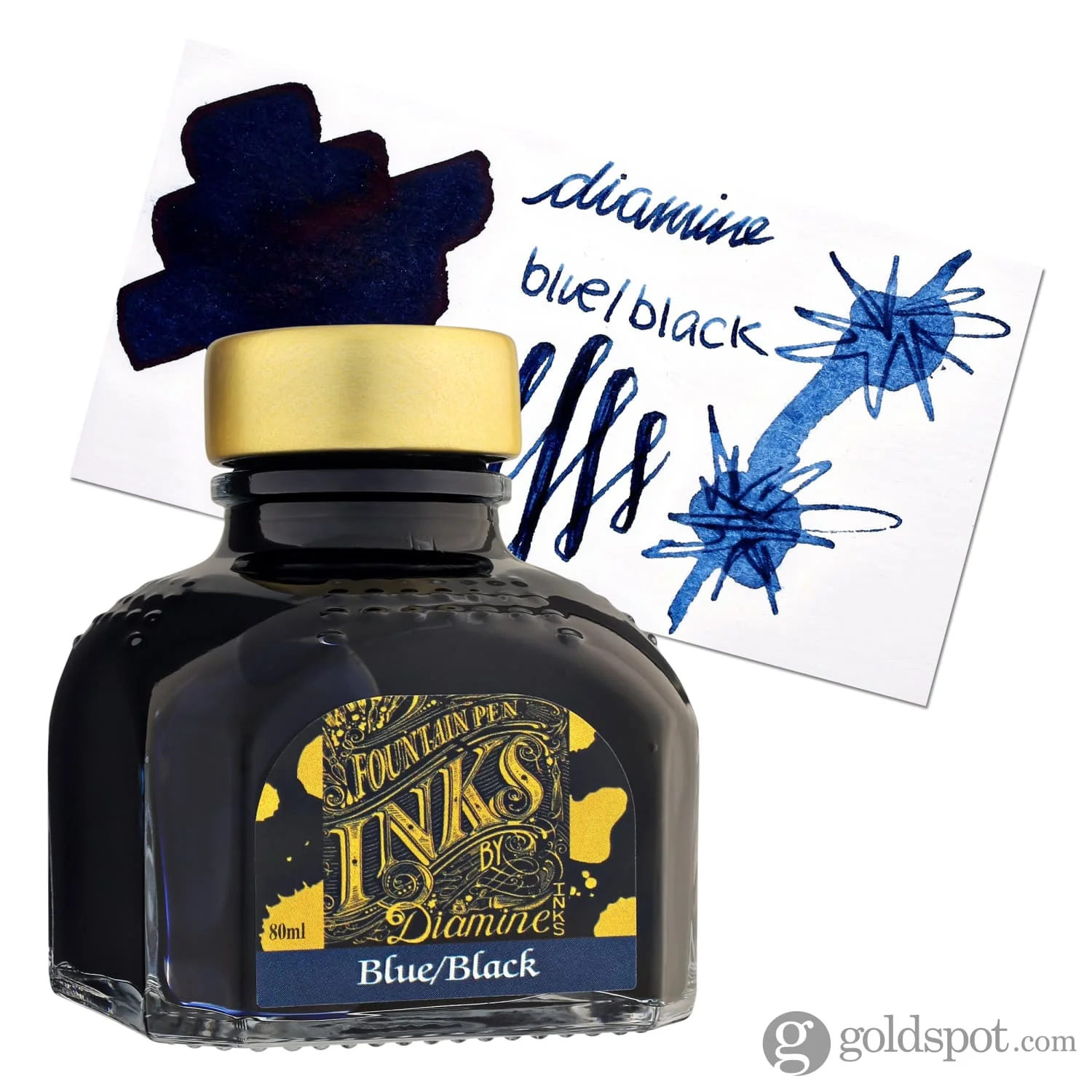 Diamine Classic Bottled Ink and Cartridges in Blue / Black - Image 5