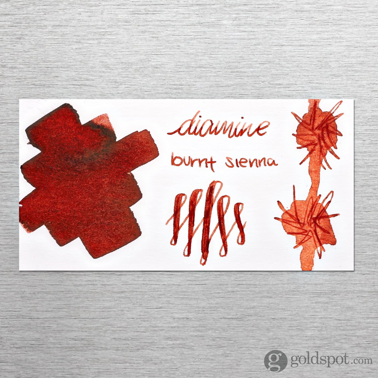 Diamine Classic Bottled Ink in Burnt Sienna - Image 2