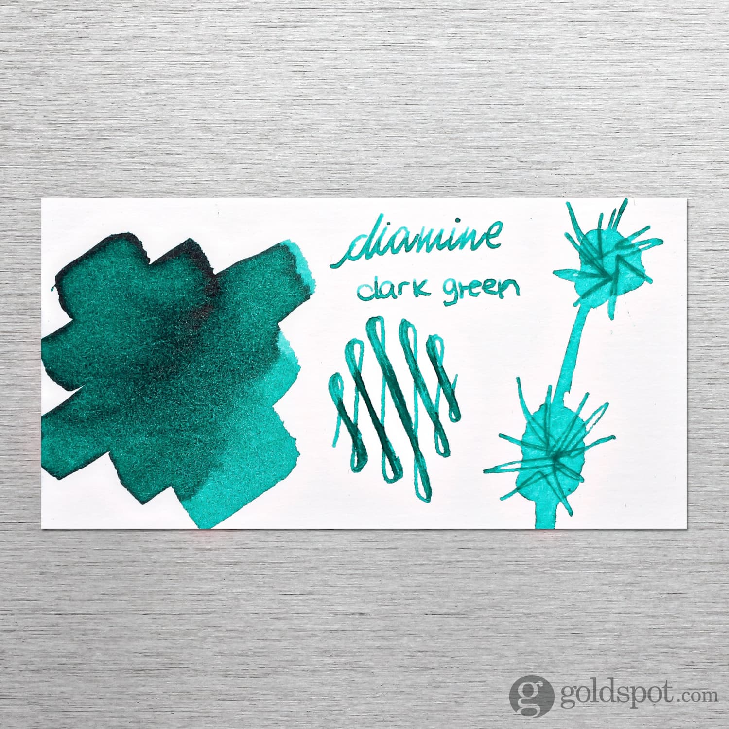 Diamine Classic Bottled Ink in Cool Green - Image 2