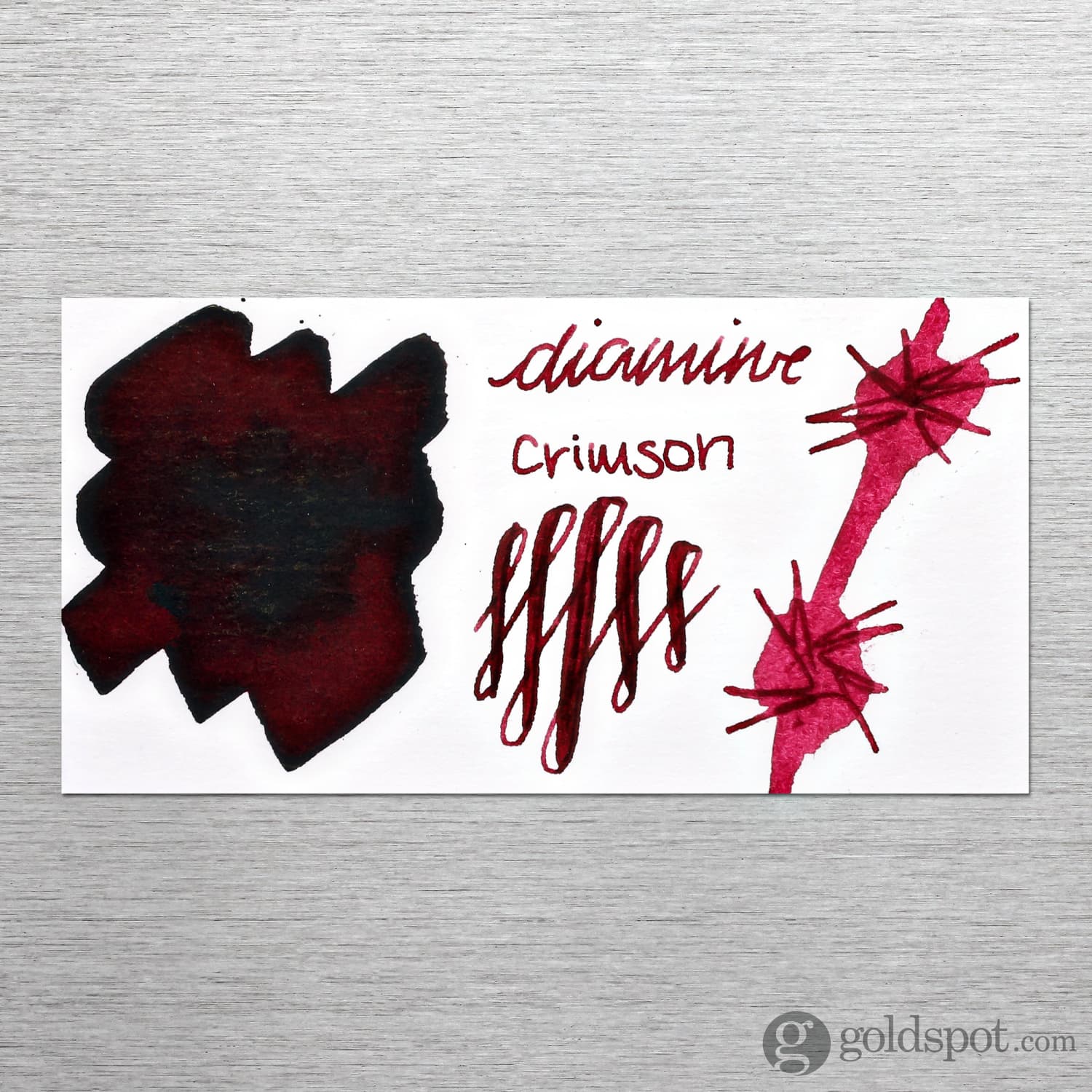 Diamine Classic Bottled Ink in Crimson Red - Image 2