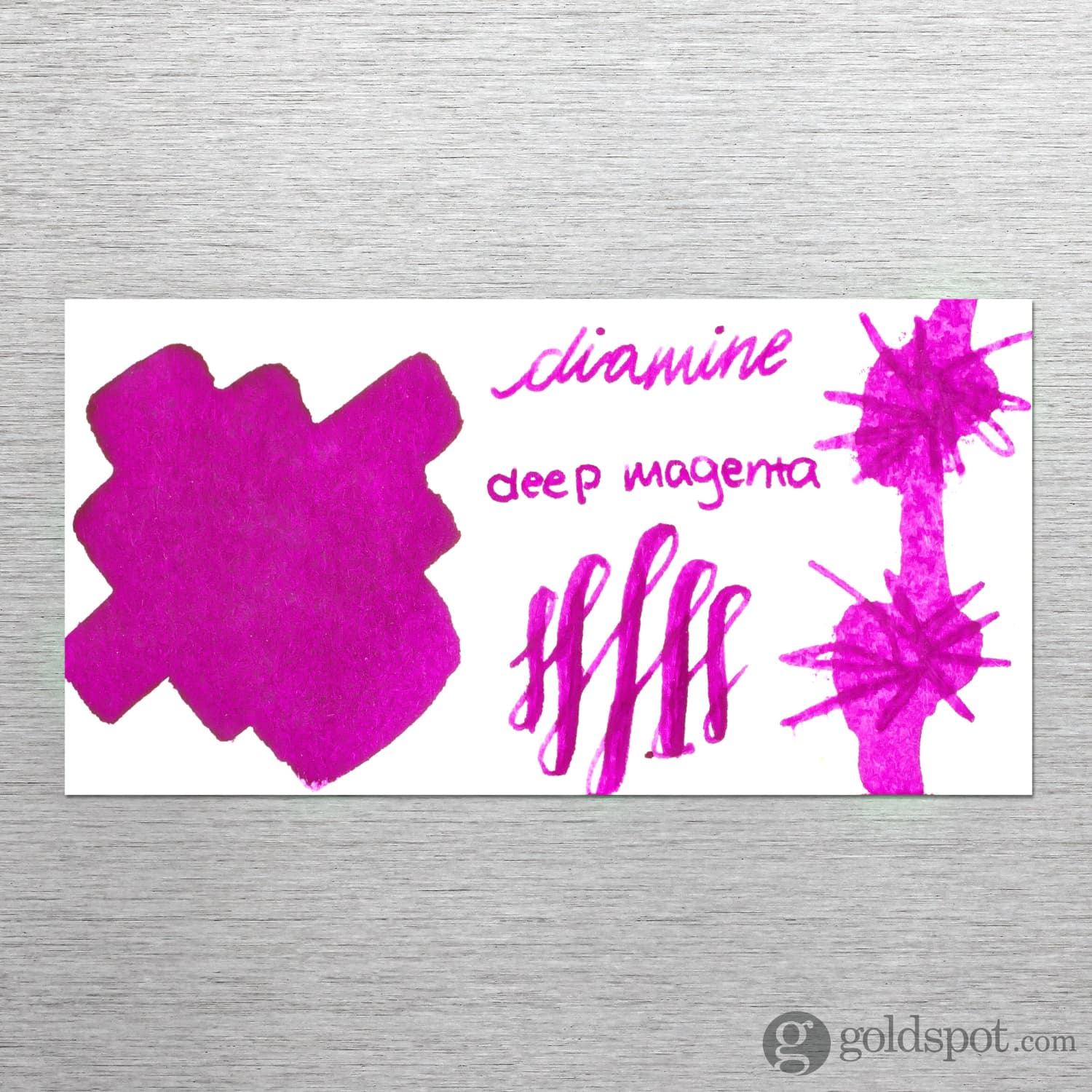 Diamine Classic Bottled Ink in Deep Magenta - Image 2
