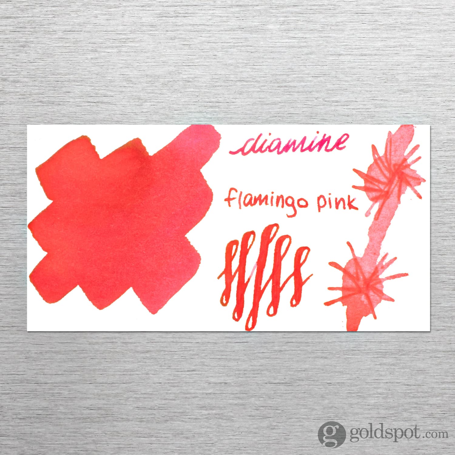 Diamine Classic Bottled Ink in Flamingo Pink - Image 2