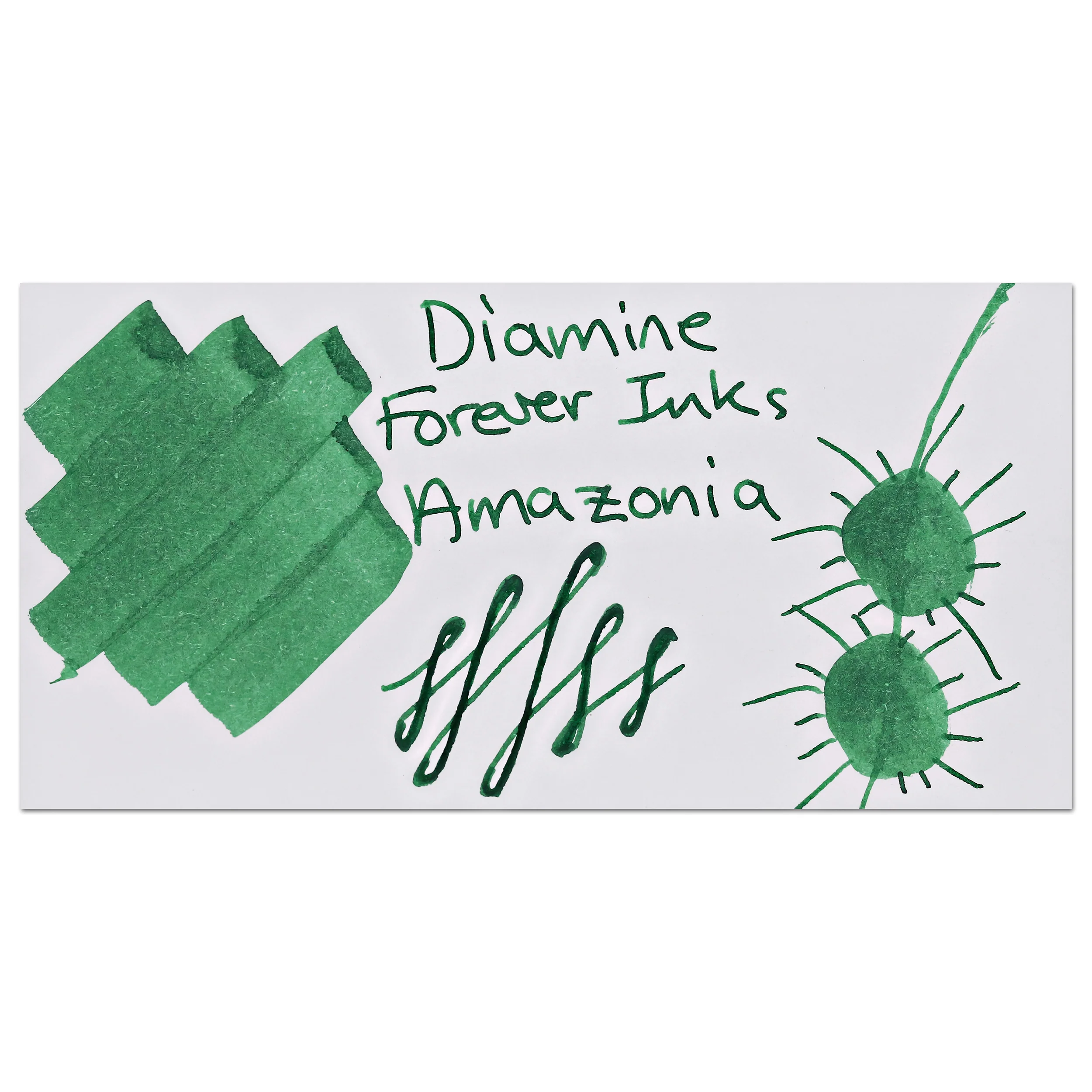 Diamine Forever Ink Bottled Ink in Amazonia - 50 ml - Image 2