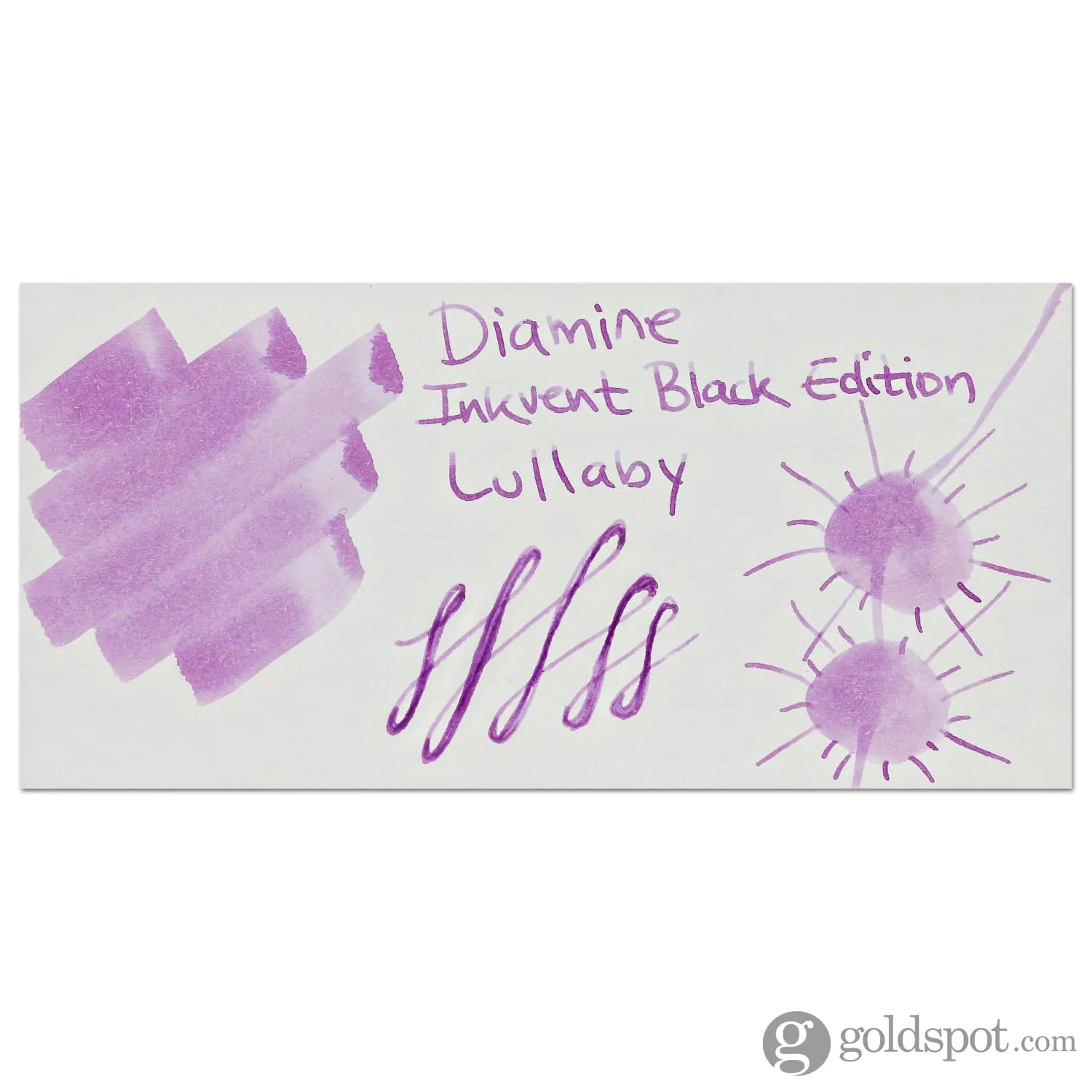 Diamine Inkvent Black Edition Standard Bottled Ink in Lullaby - 50 mL - Image 2