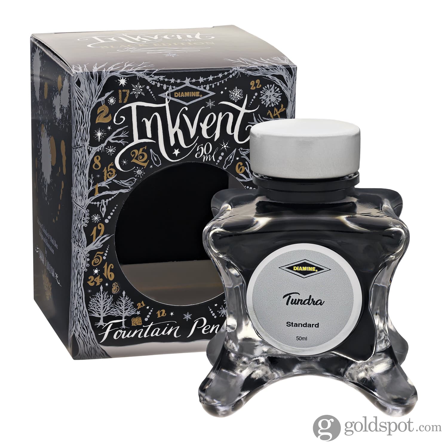 Diamine Inkvent Black Edition Standard Bottled Ink in Tundra - 50 mL - Image 4