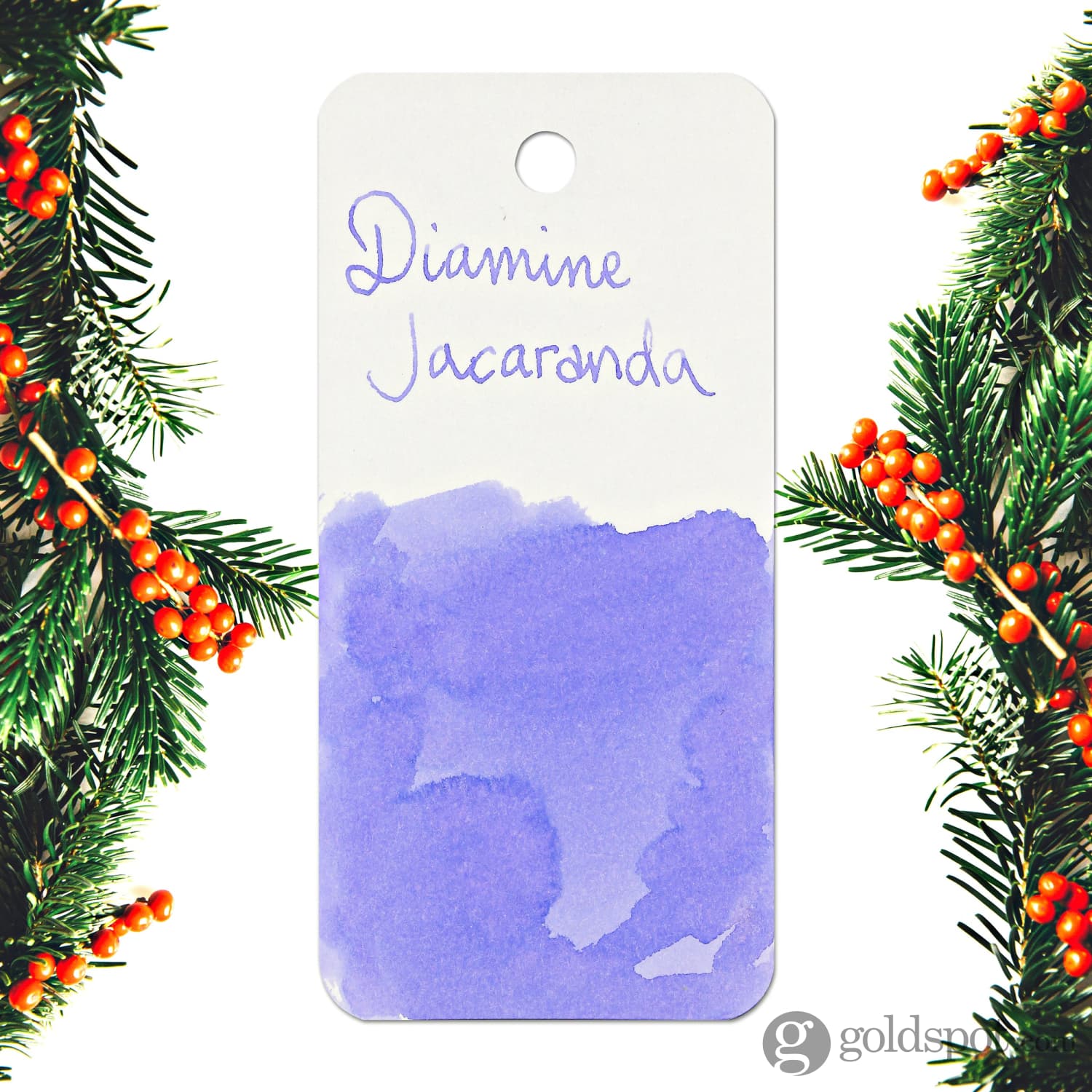 Diamine Inkvent Purple Edition Standard Bottled Ink in Jacaranda - 50 mL - Image 2