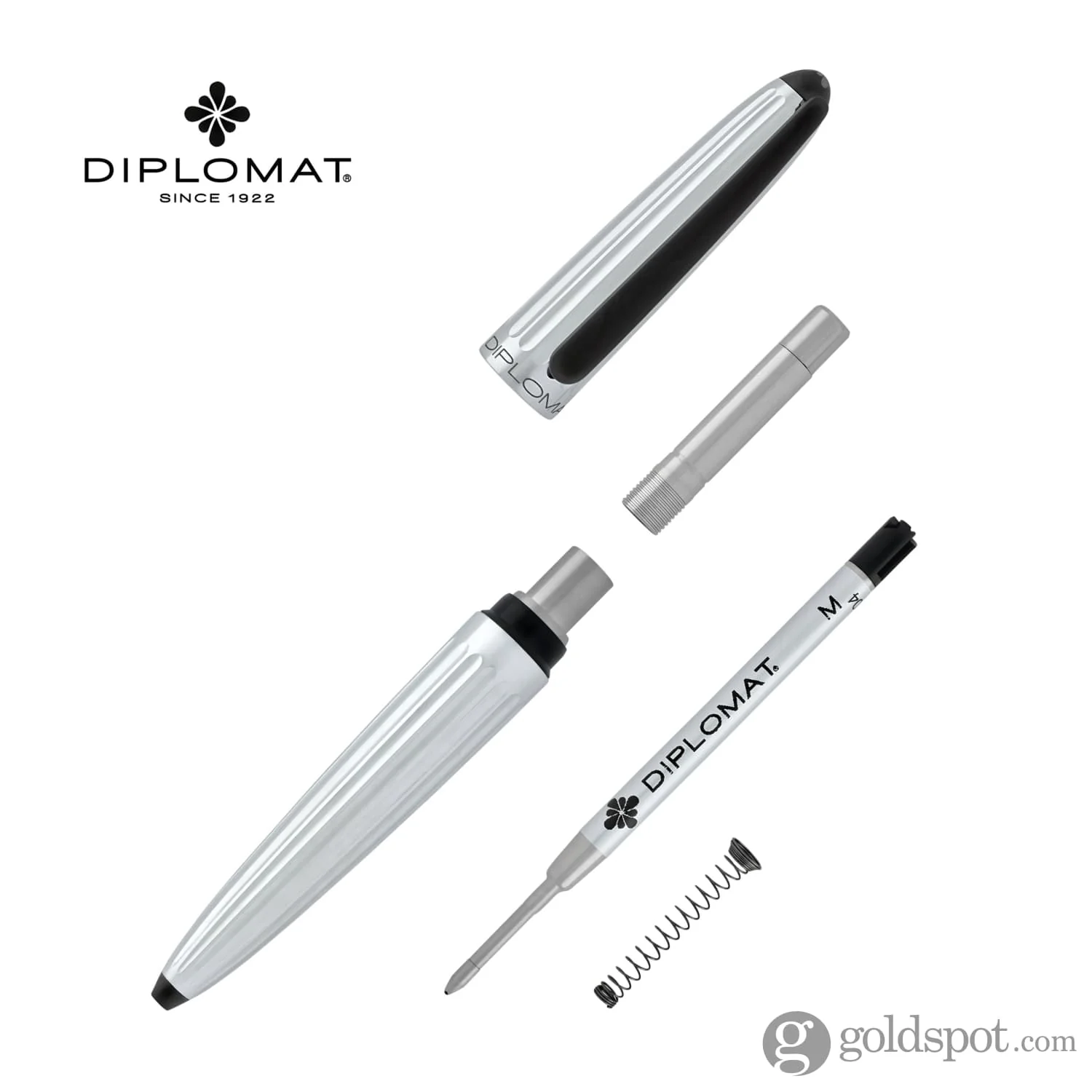 Diplomat Aero Ballpoint Pen in Factory - Image 5