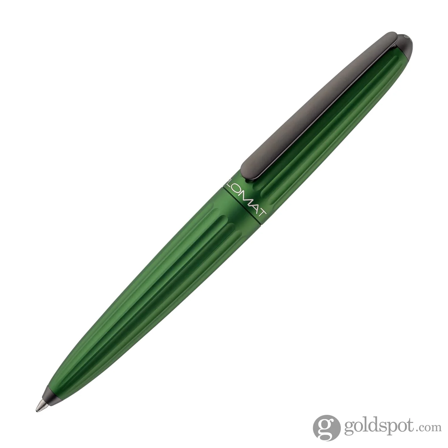 Diplomat Aero Ballpoint Pen in Green - Image 2