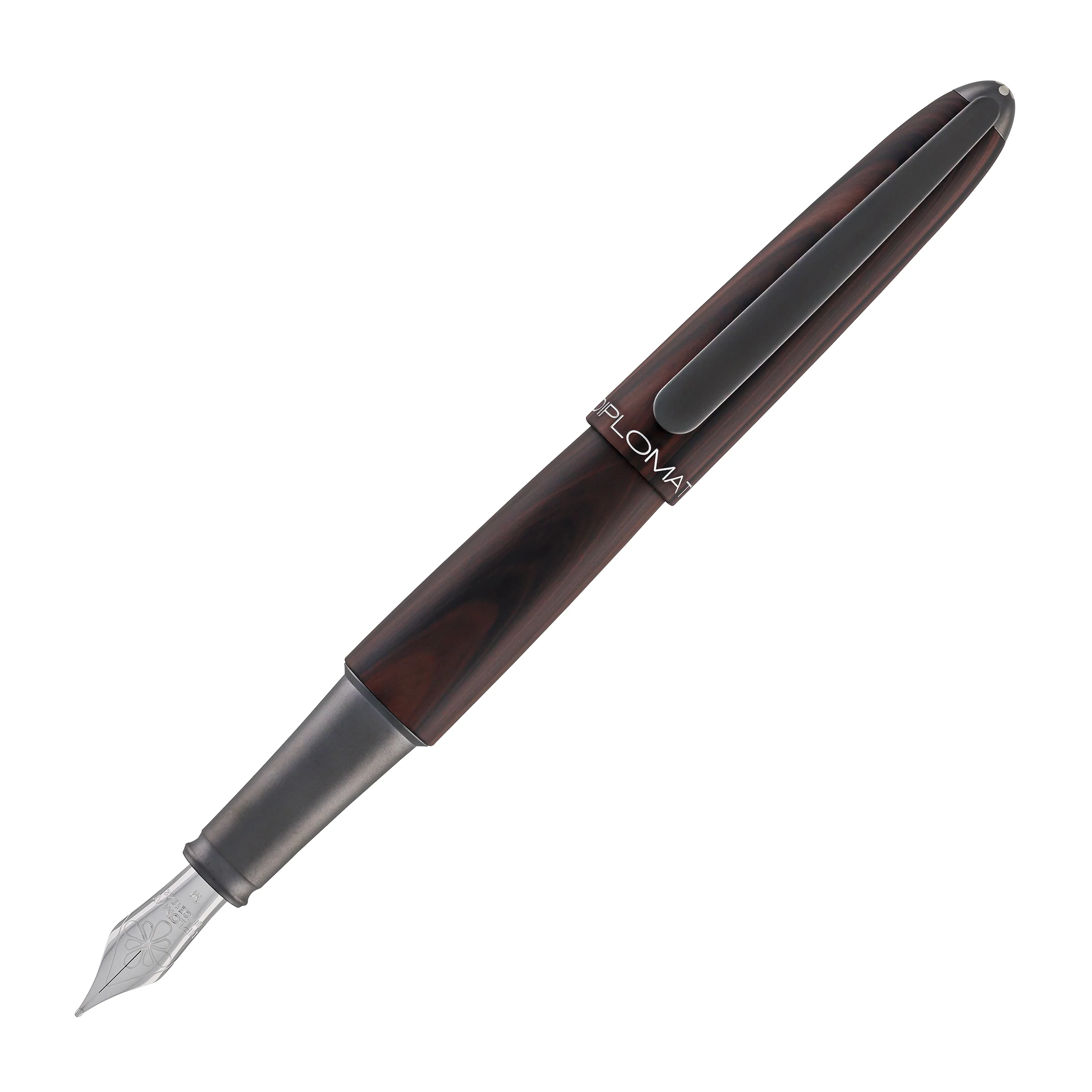 Diplomat Aero Fountain Pen in Black Forest - Image 3