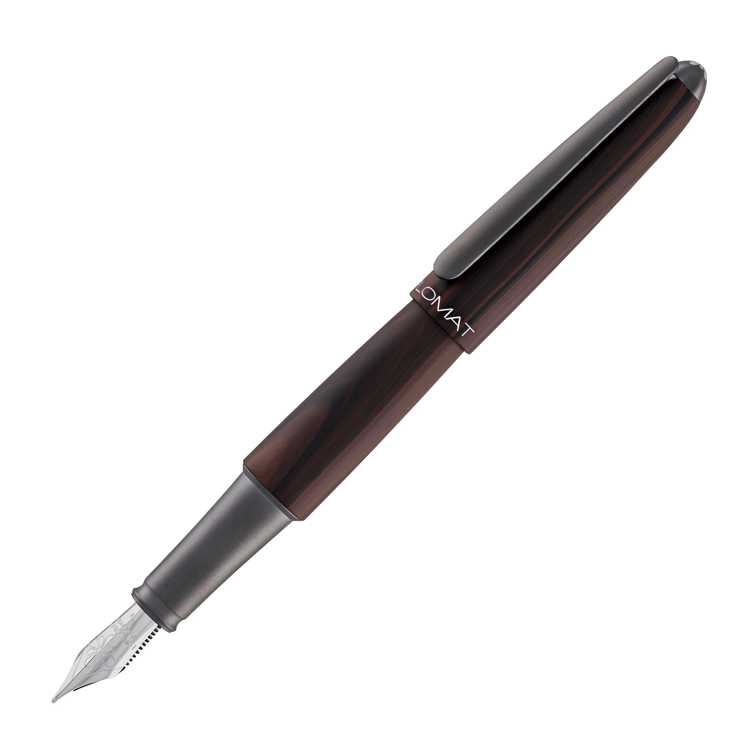 Diplomat Aero Fountain Pen in Black Forest - Image 4