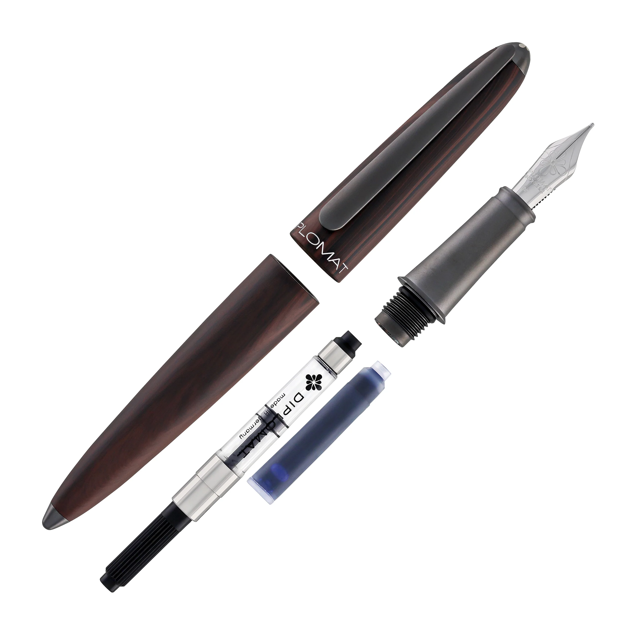 Diplomat Aero Fountain Pen in Black Forest - Image 8