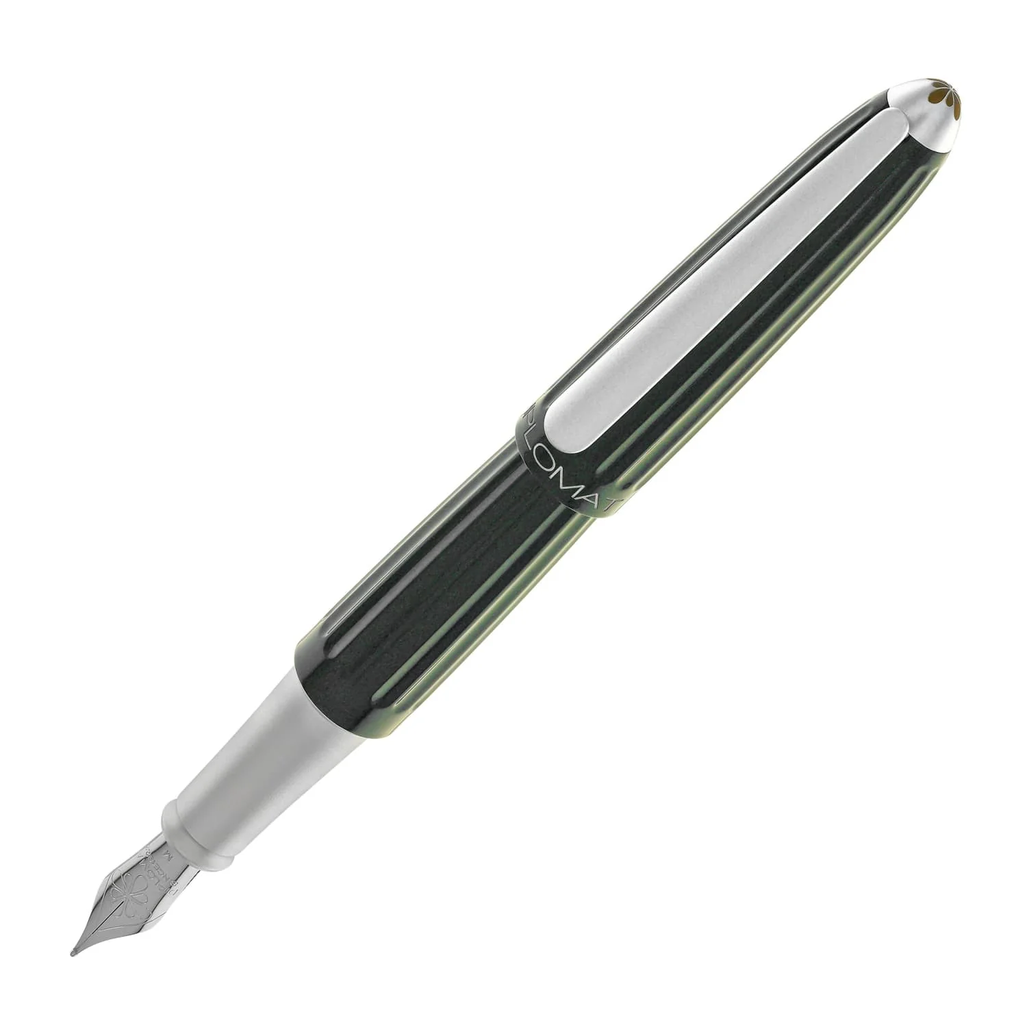 Diplomat Aero Fountain Pen in Evergreen