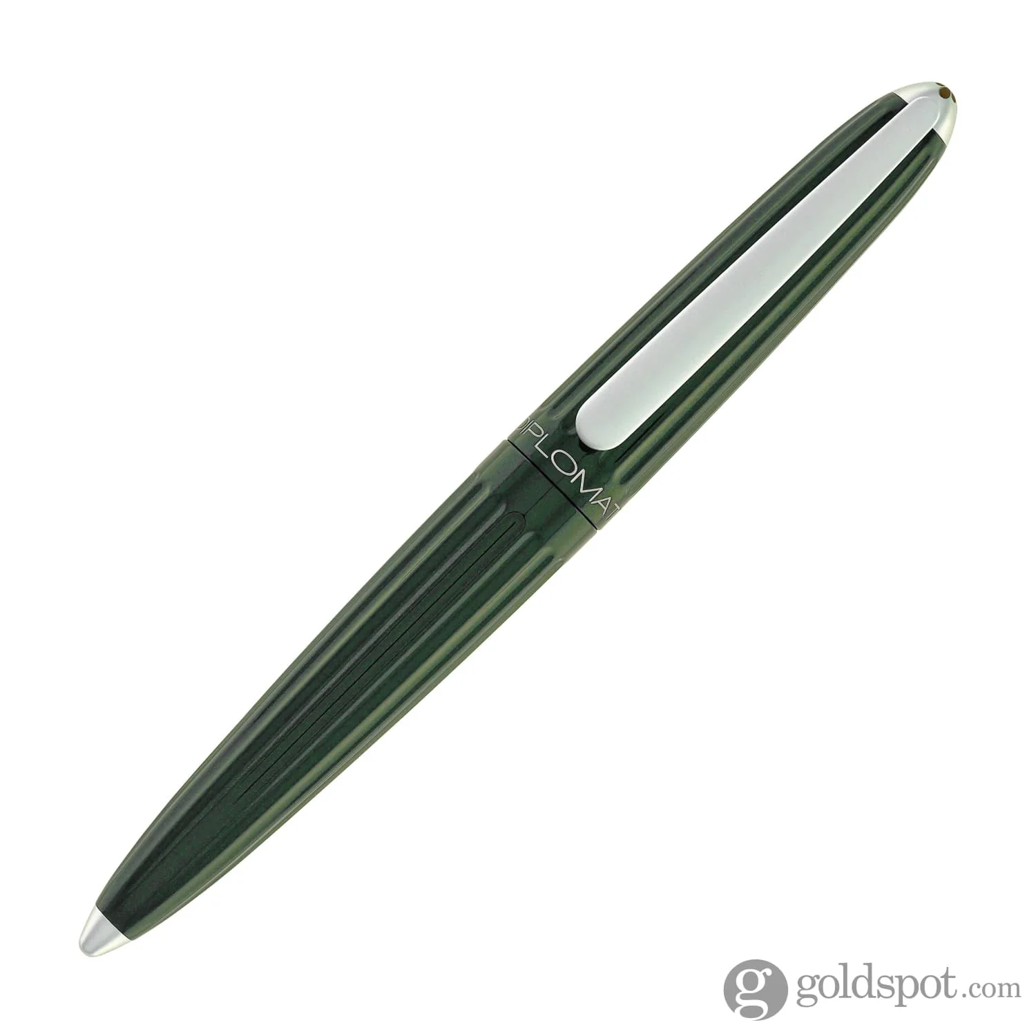 Diplomat Aero Fountain Pen in Evergreen - Image 2