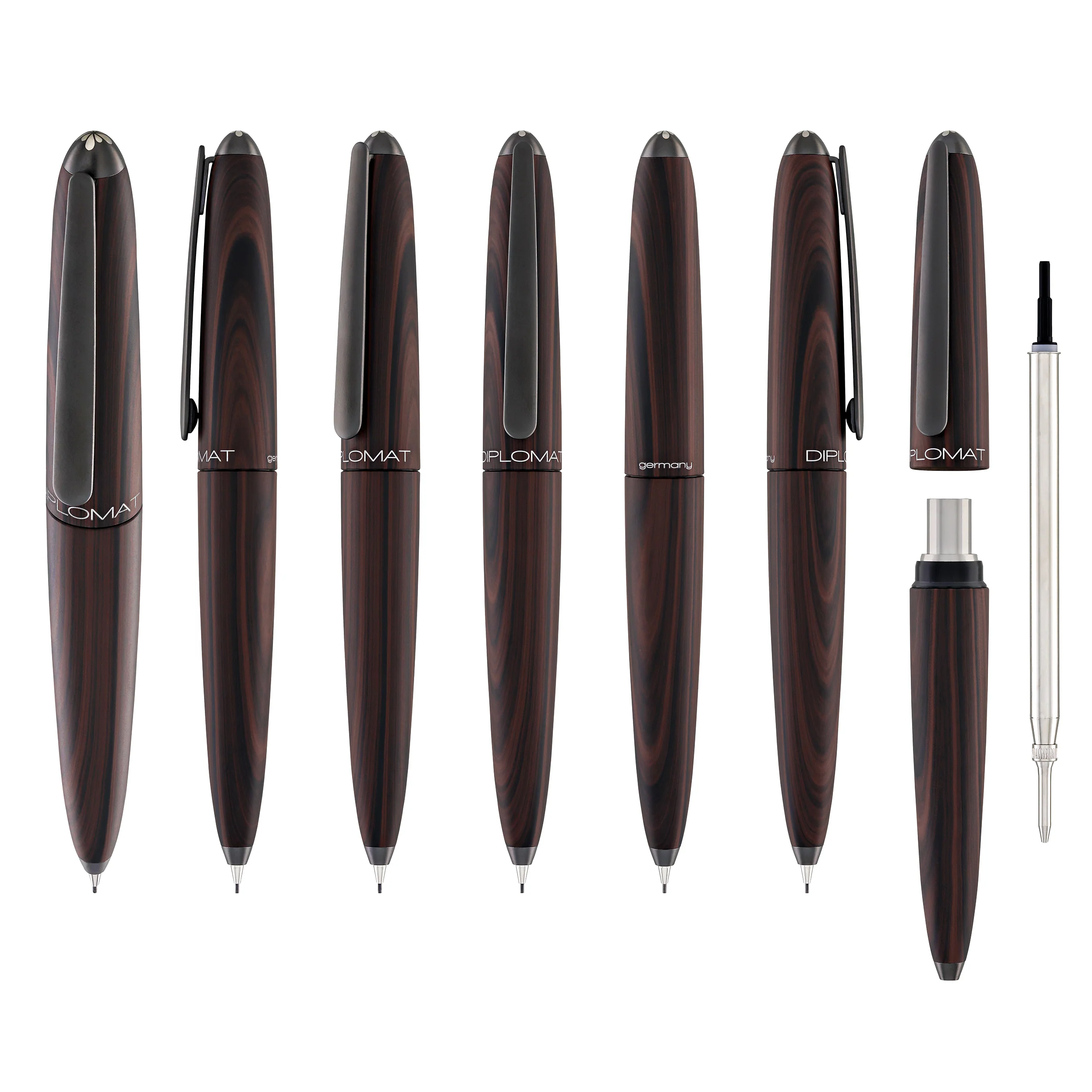 Diplomat Aero Mechanical Pencil in Black Forest - 0.7 mm - Image 7