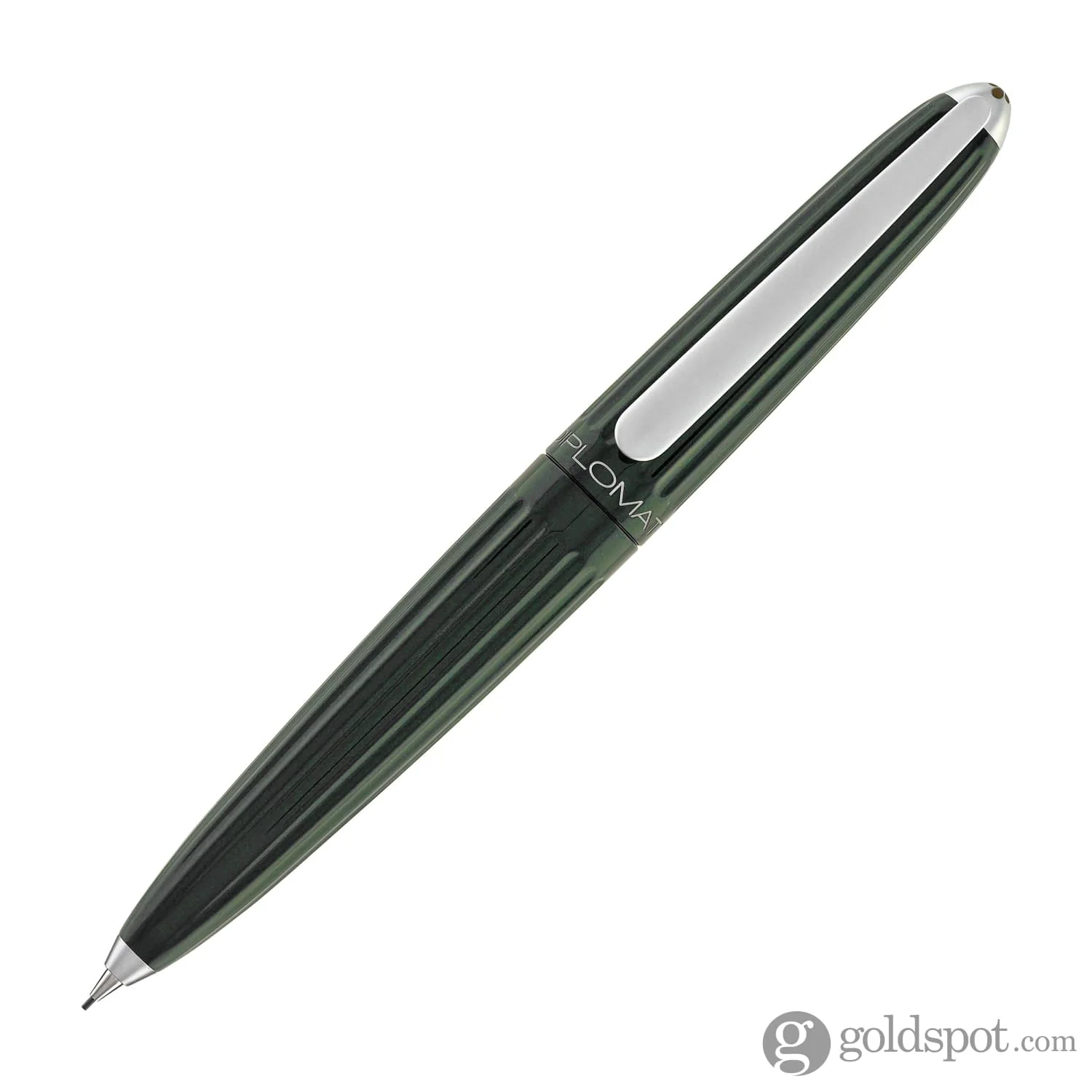 Diplomat Aero Mechanical Pencil in Evergreen - 0.7mm - Image 2
