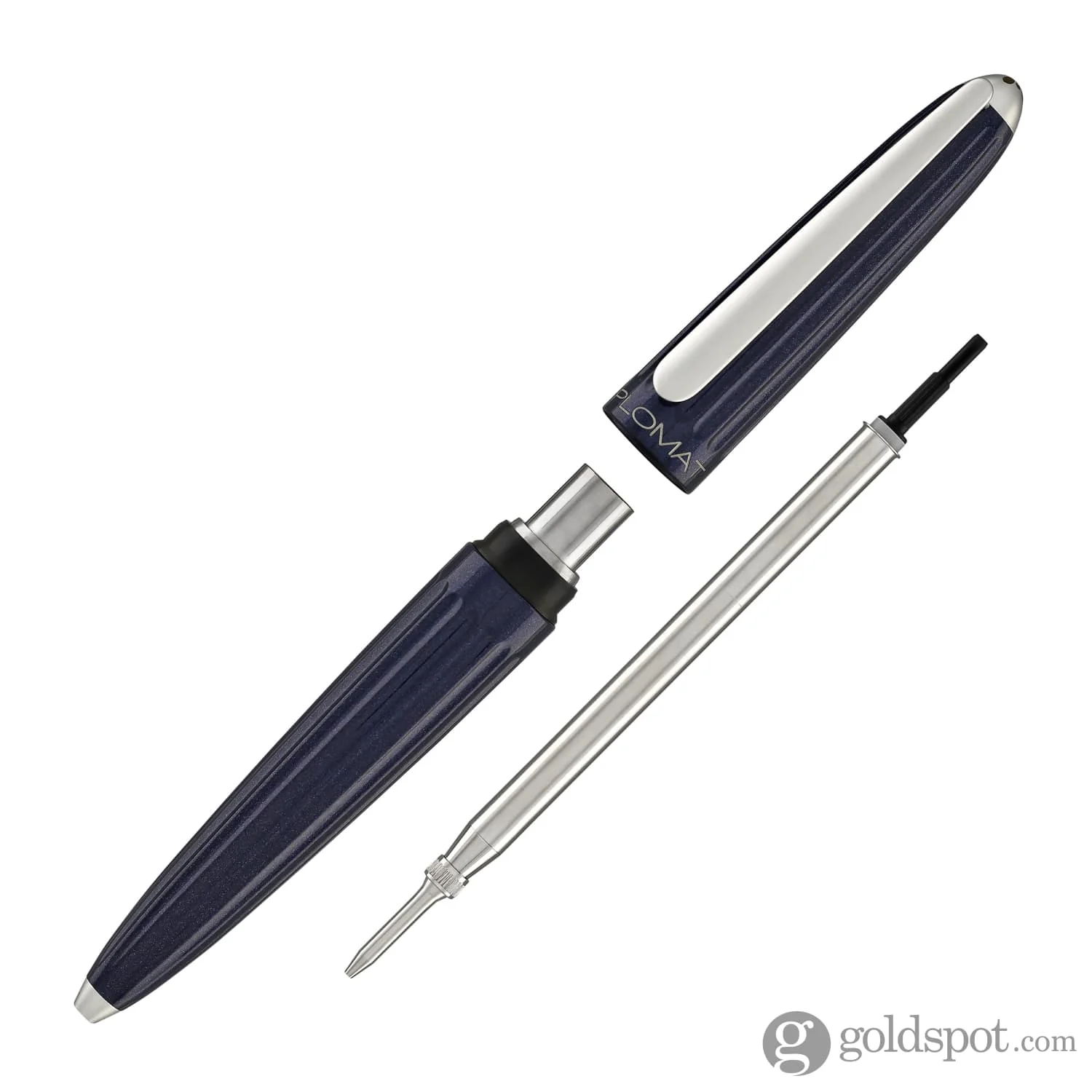 Diplomat Aero Mechanical Pencil in Midnight Blue - 0.7mm - Image 5