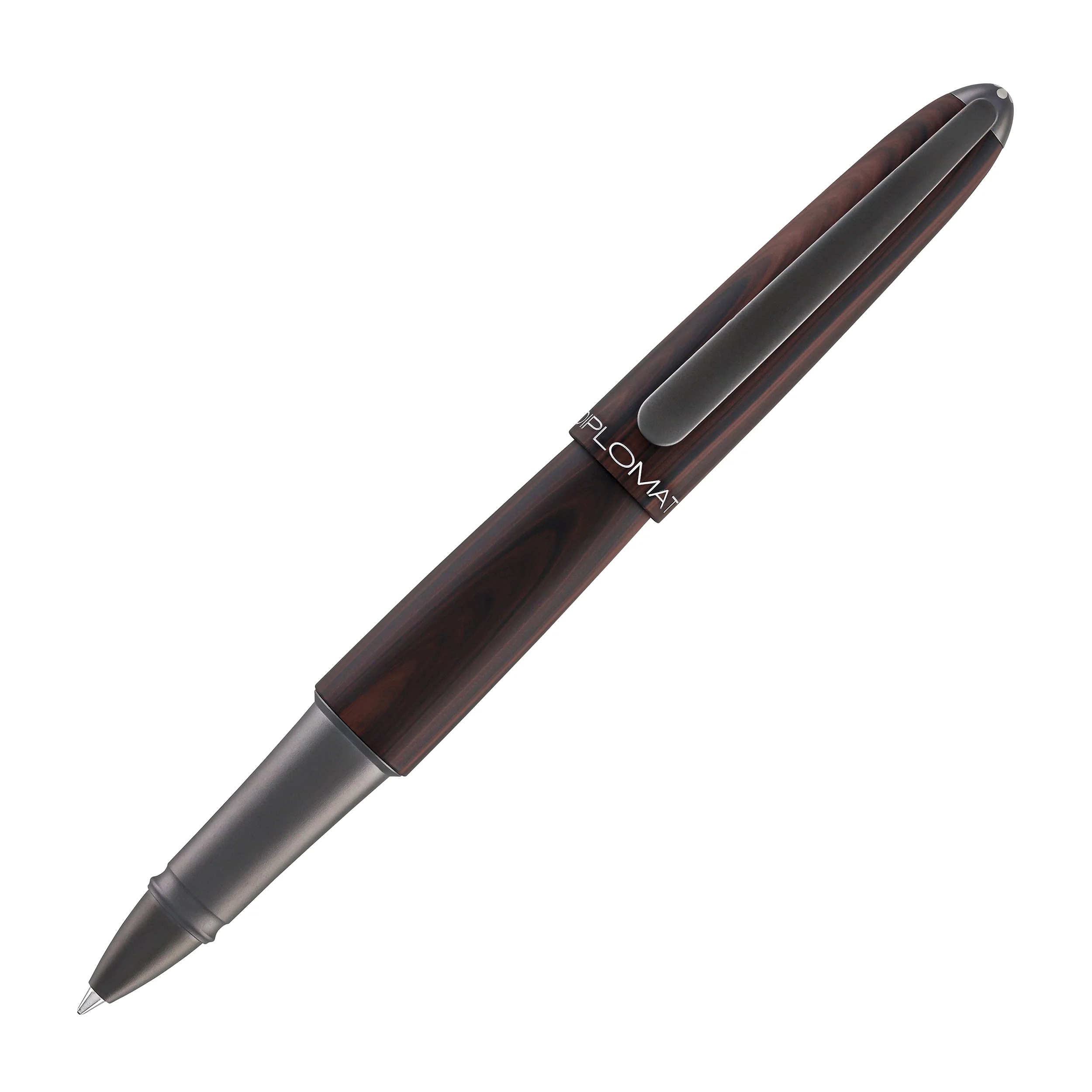 Diplomat Aero Rollerball Pen in Black Forest - Image 3
