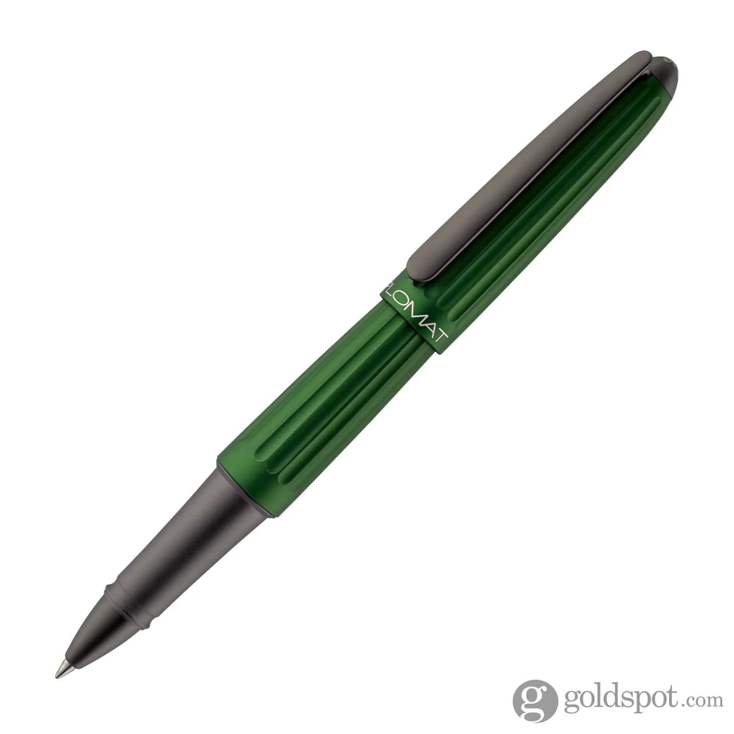 Diplomat Aero Rollerball Pen in Green - Image 2