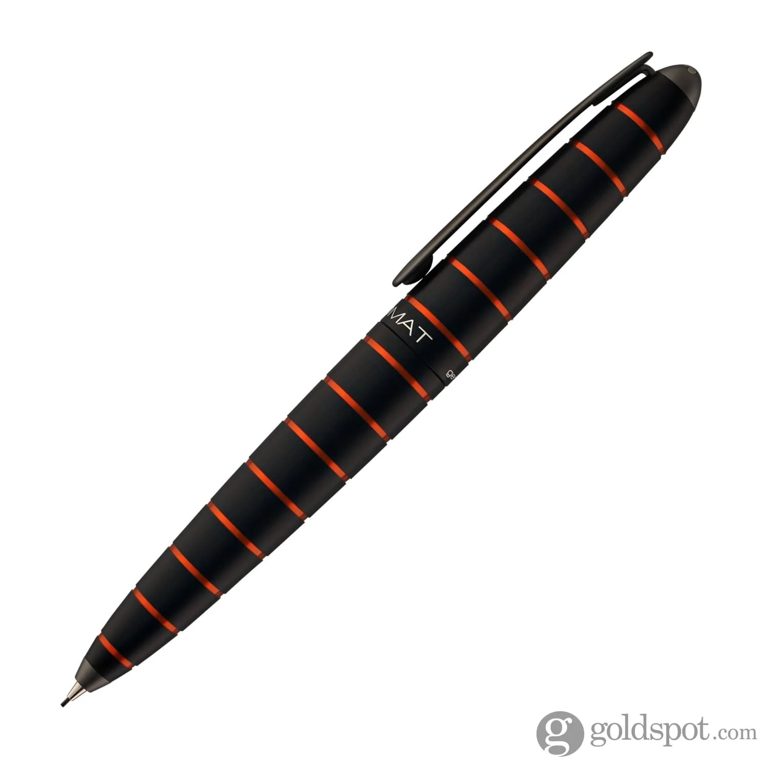 Diplomat Elox Mechanical Pencil in Ring Black & Orange - .7mm - Image 3