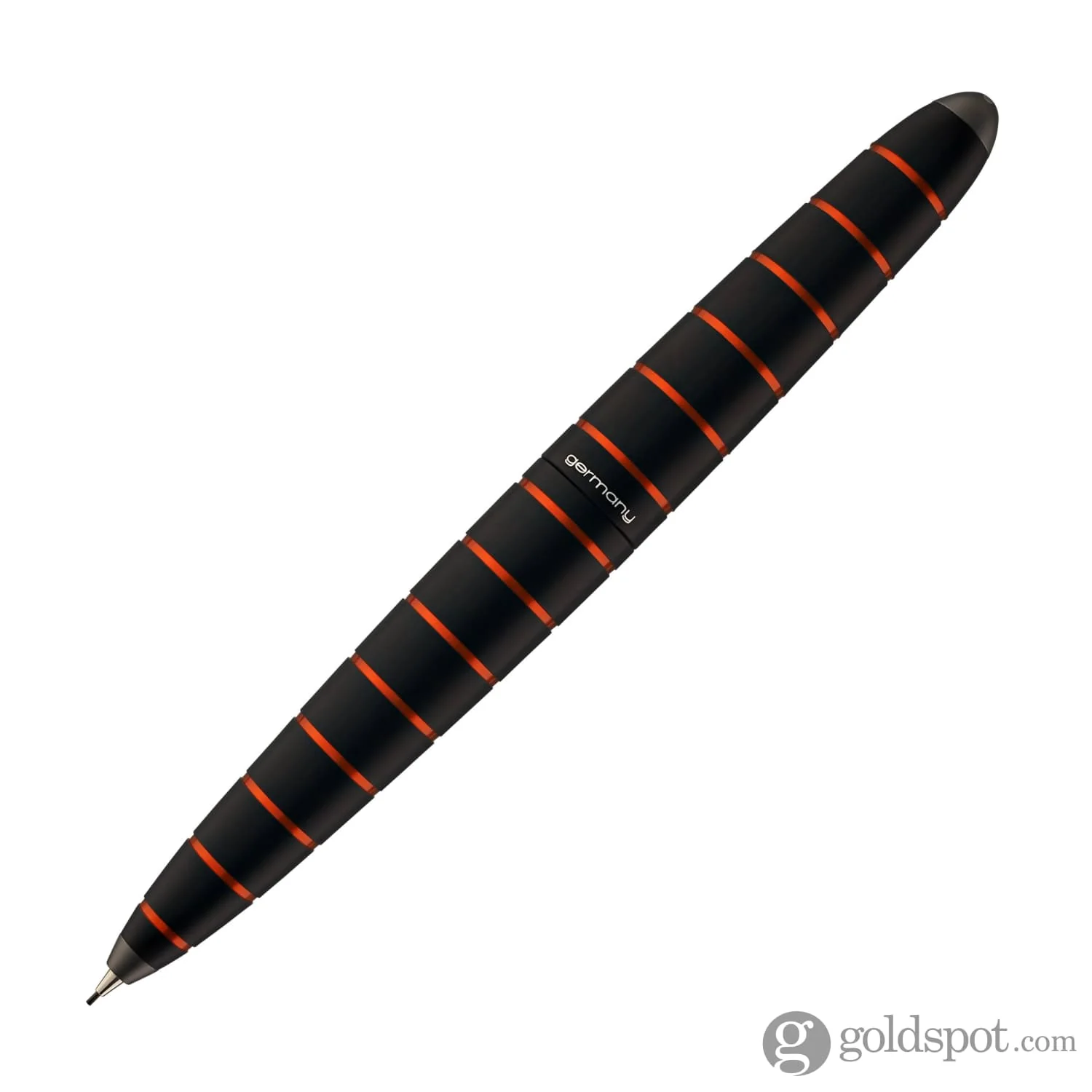 Diplomat Elox Mechanical Pencil in Ring Black & Orange - .7mm - Image 4